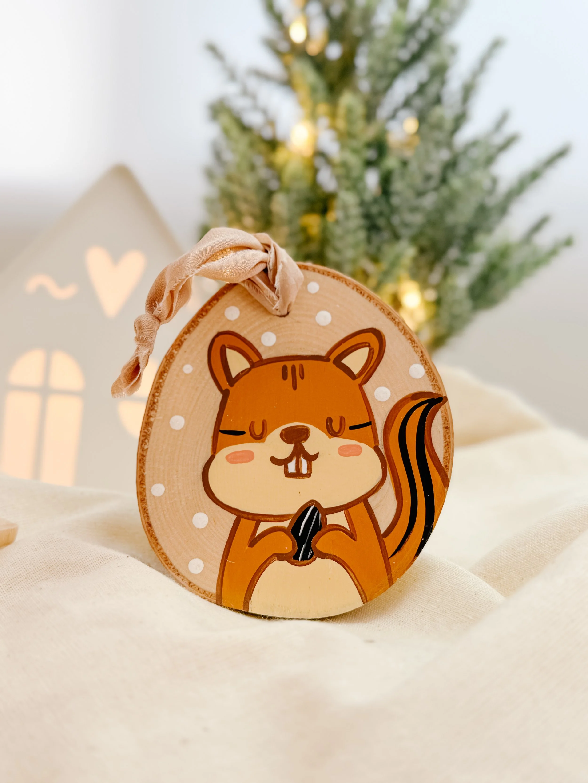 Isidore squirrel | Christmas ornament 2022