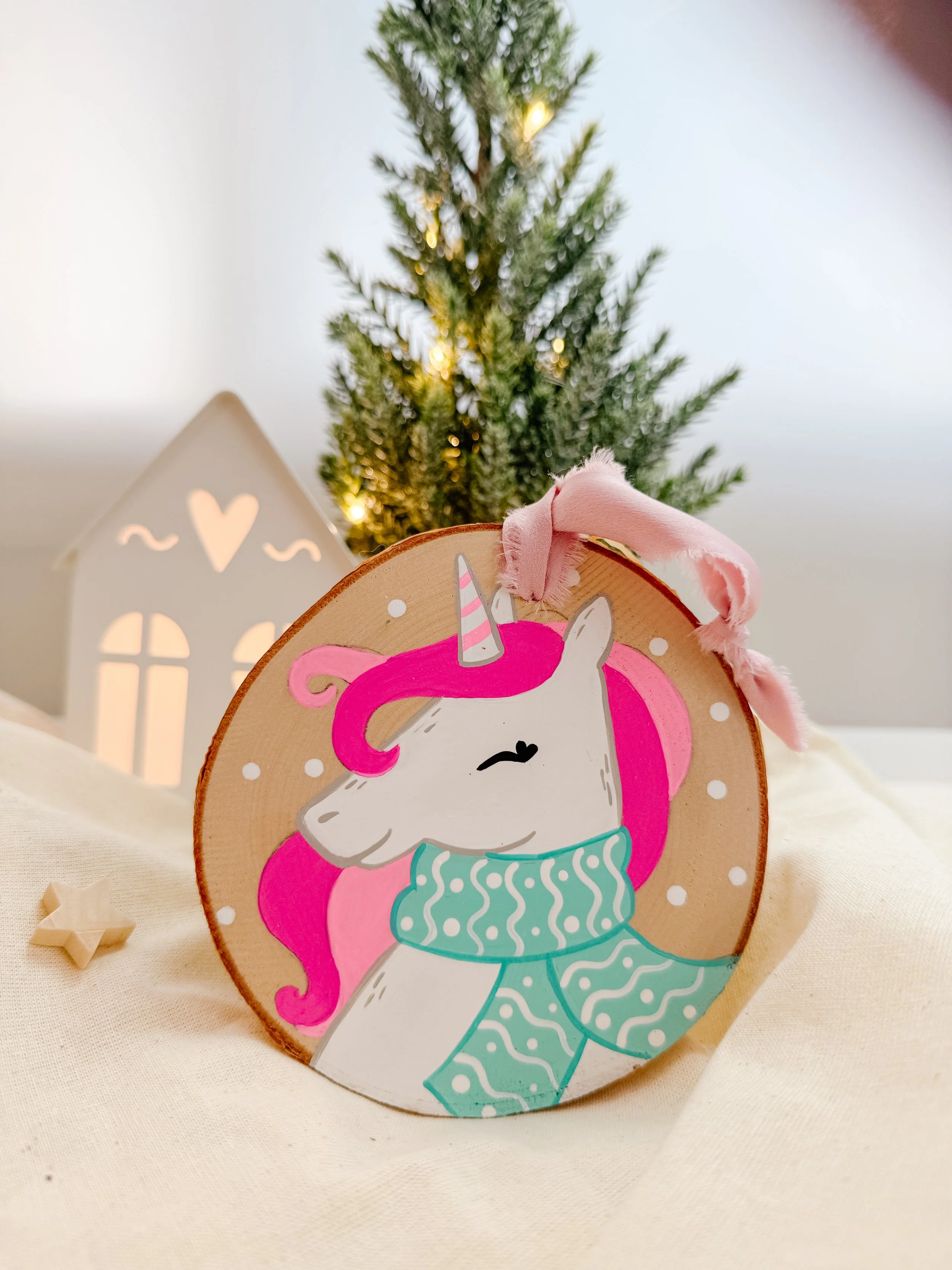 Aruna Unicorn | Christmas ornament 2024