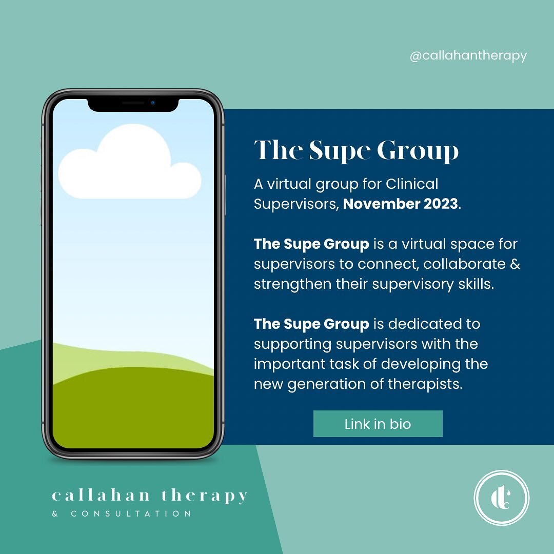 This group is for the mental health providers giving care to their clients, as well as their trainees. You are deserving of support too! The Supe Group is a new space for supervisors to connect, collaborate and strengthen their supervisory skills. Th