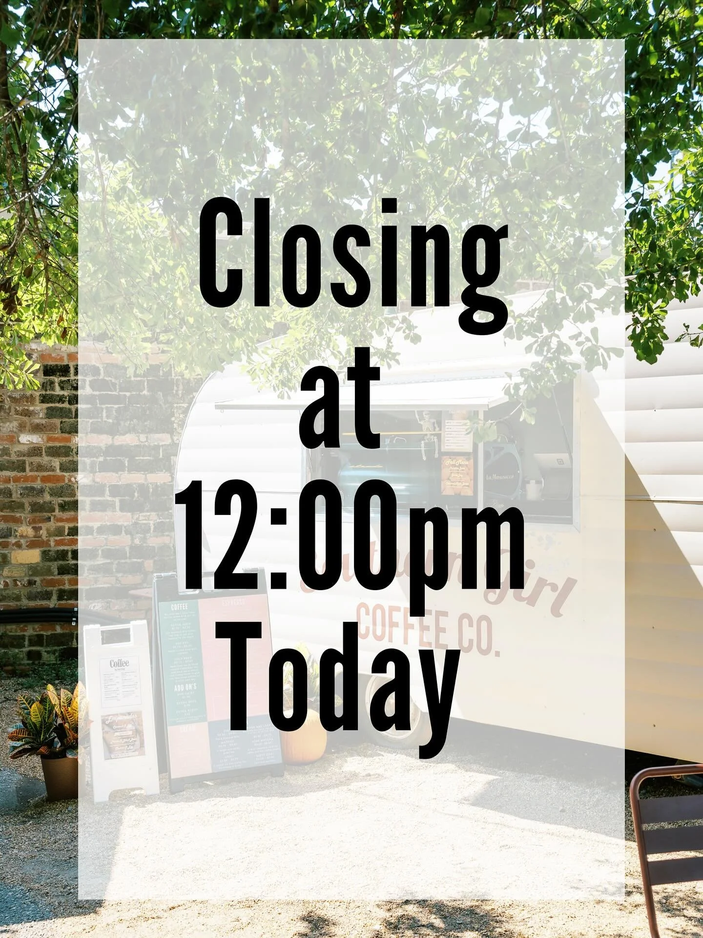 Hey y&rsquo;all, we will be closing at Noon today in preparation for Oxfordfest tomorrow! 

We will be open from 6:30am - 4:00pm tomorrow so stop by and see us!
