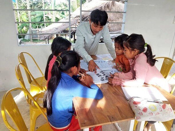 Vey's been busy teaching children at his new school in Cambodia. While we had some setbacks with opening and there's been a couple shutdowns because of the pandemic, Vey's Village School has been able to remain mostly open during the last couple mont