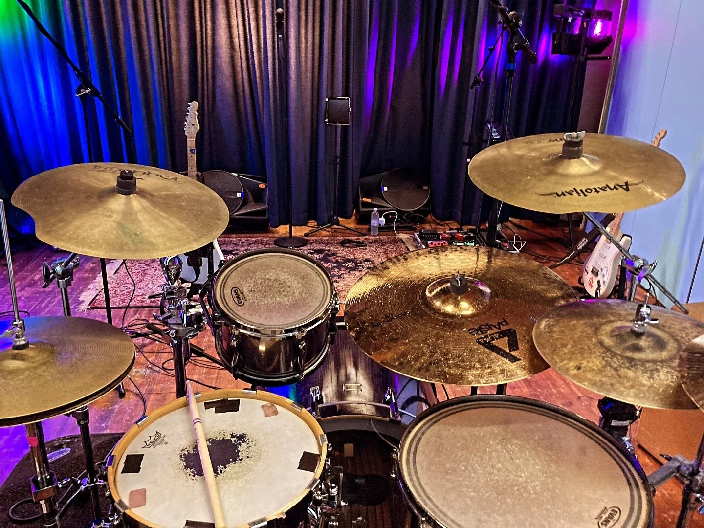 Playing tonight :) 

#drumsdaily #ayottedrums #bstickofdenmark #roland #danishmusic