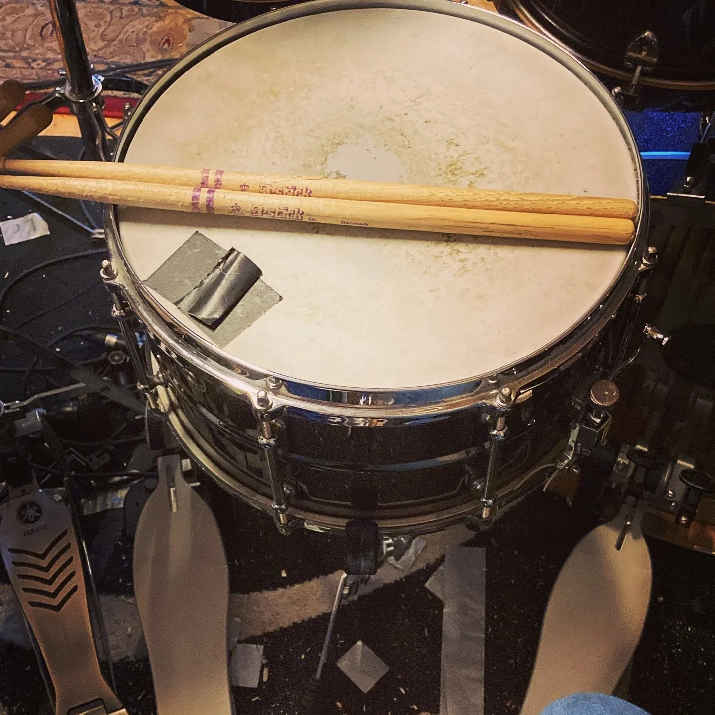 Ready for @afskyofficial at @acolossalweekendcph next week! 

Gear: @bstickofdenmark 
@acd_unlimited pedals
@roland_drums_europe 

#afsky #drummer #metaldrummer #martinhaumann #drumsticks #drumpedal #roland