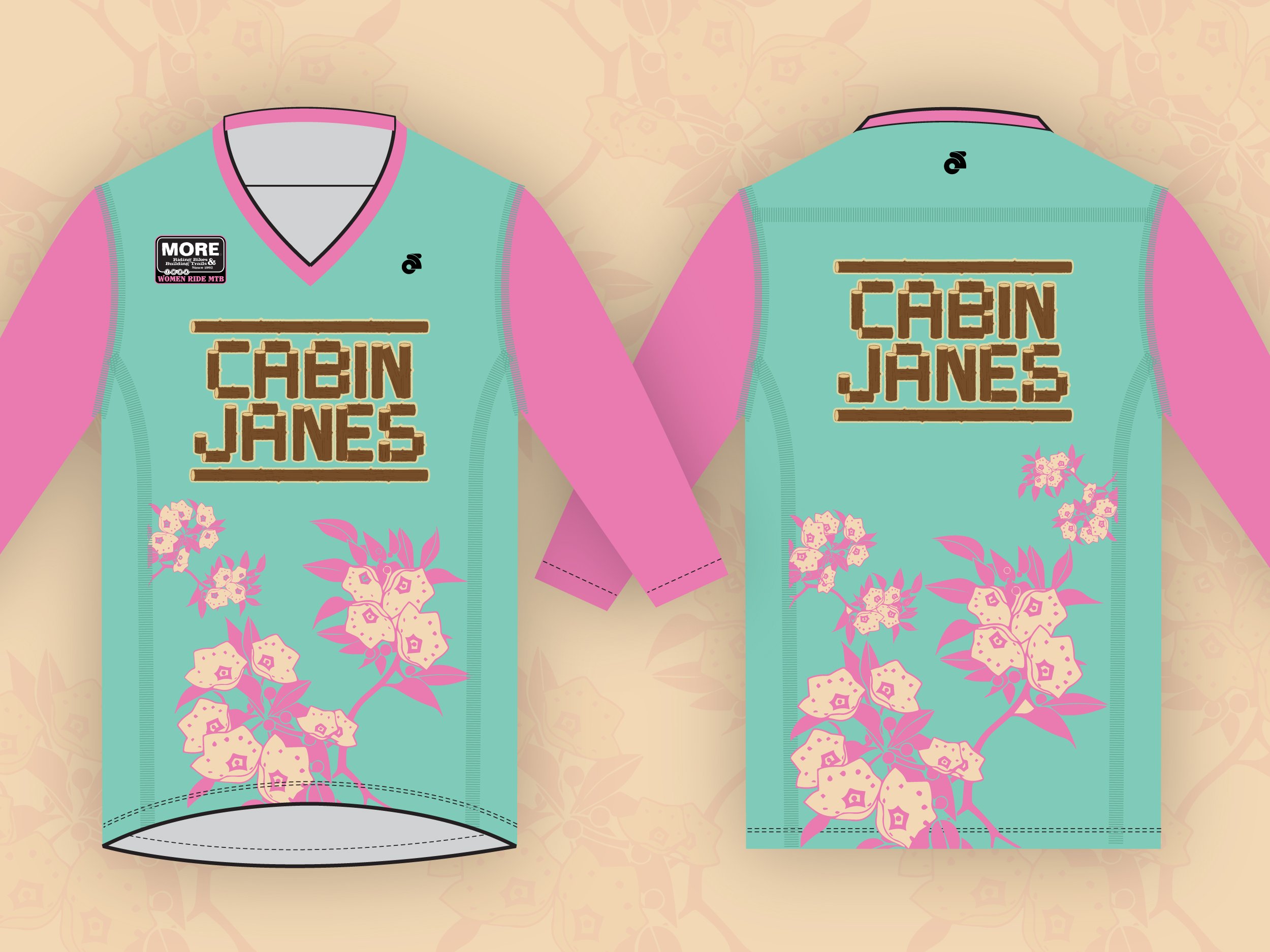 3/4 Sleeve MTB Jersey