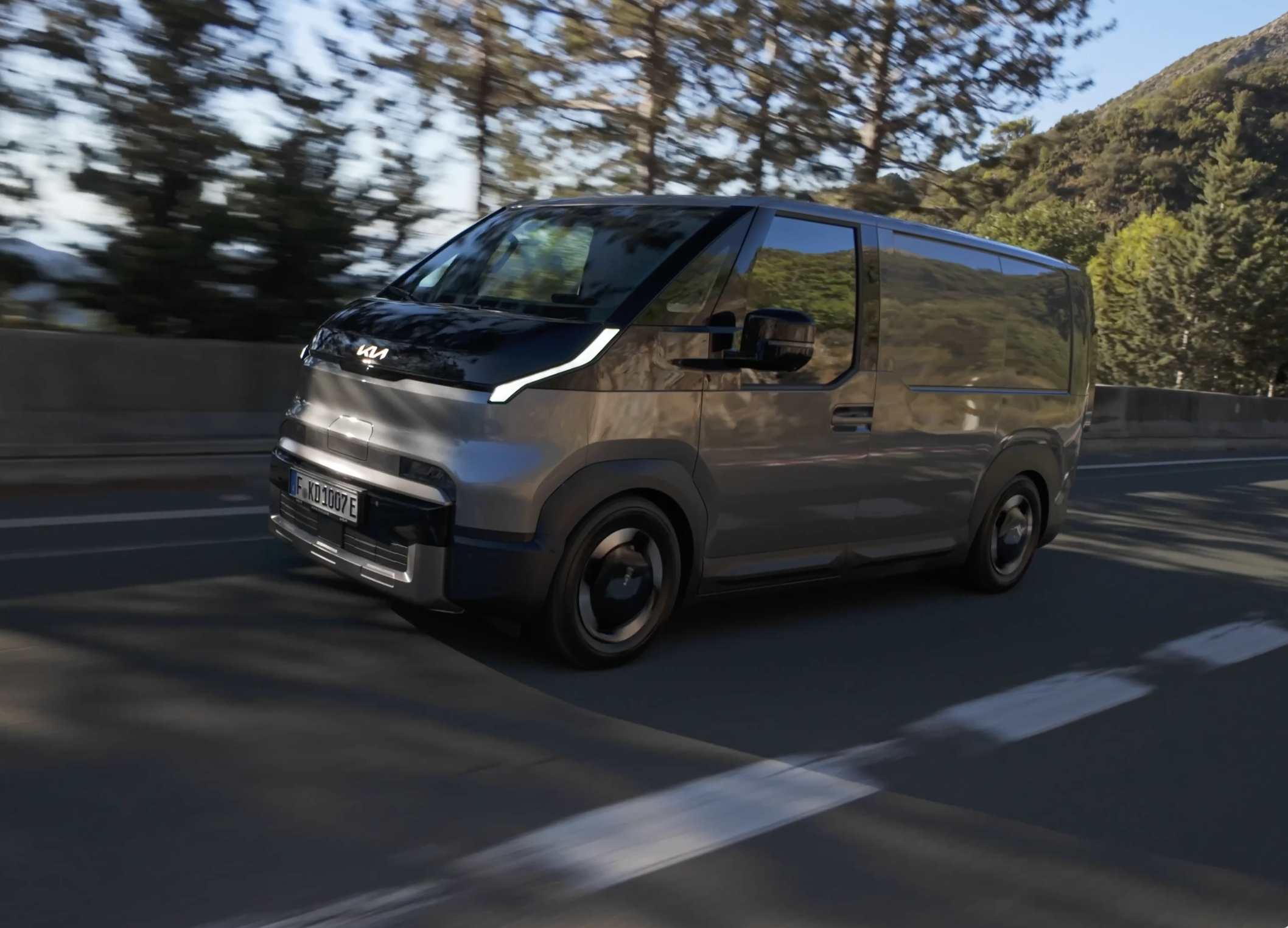 Kia PV5 Driving Event