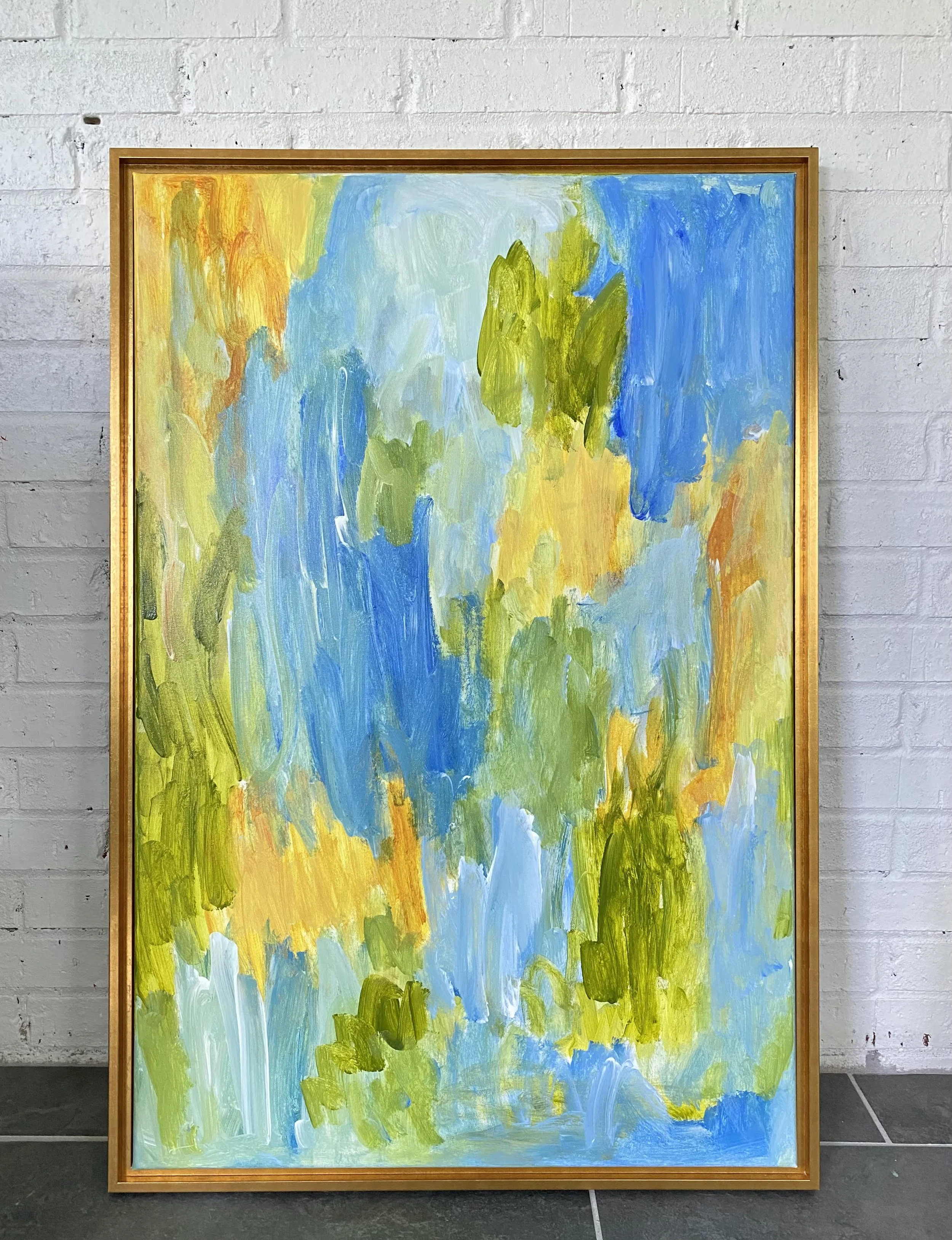 Sunny Side Up 24X36X1 Canvas, Frame Included