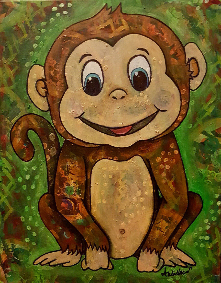 Sandra Wallace's mixed media portfolio.