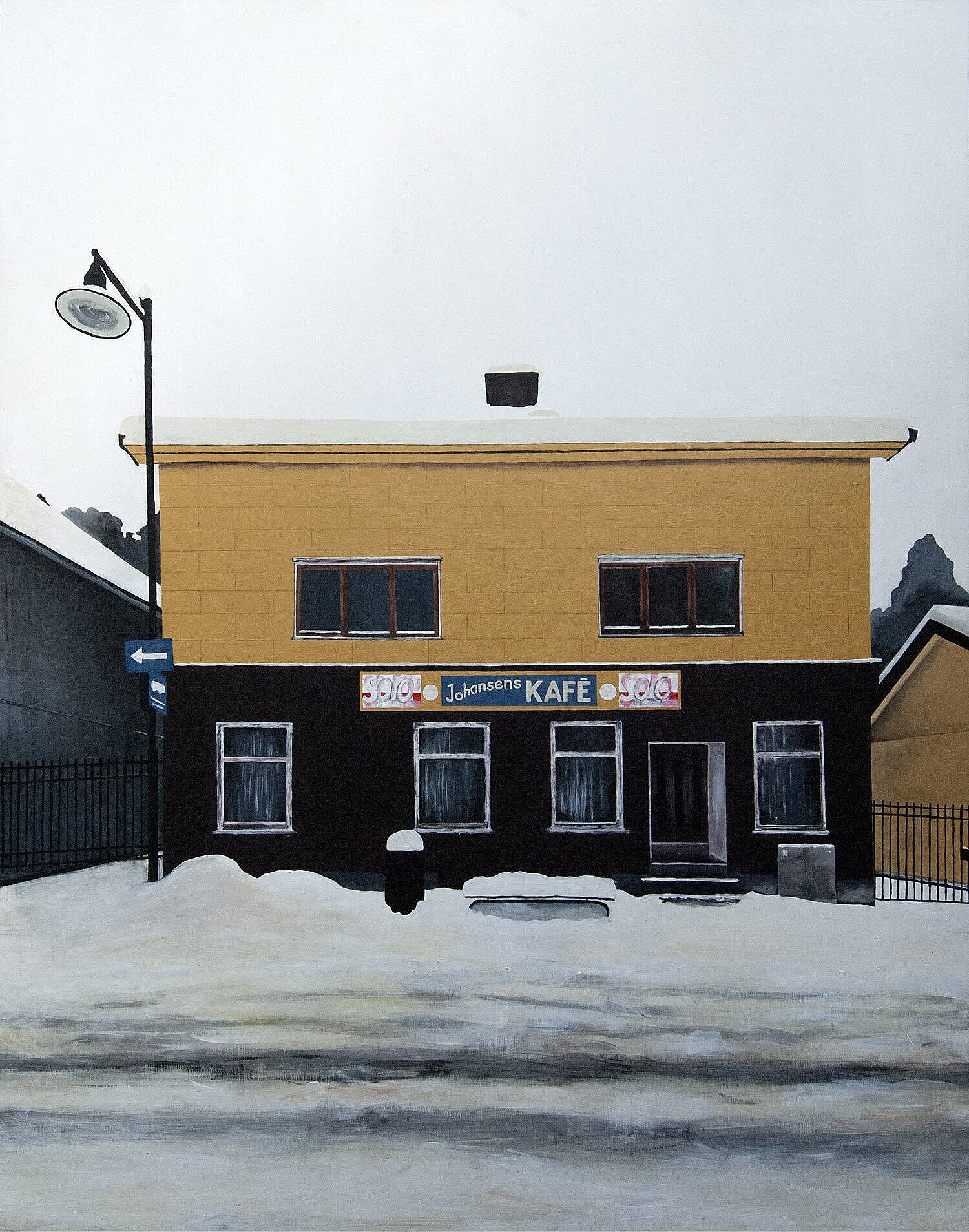   Johansen,  acrylic on mdf, 160 x 122 cm (2012)  