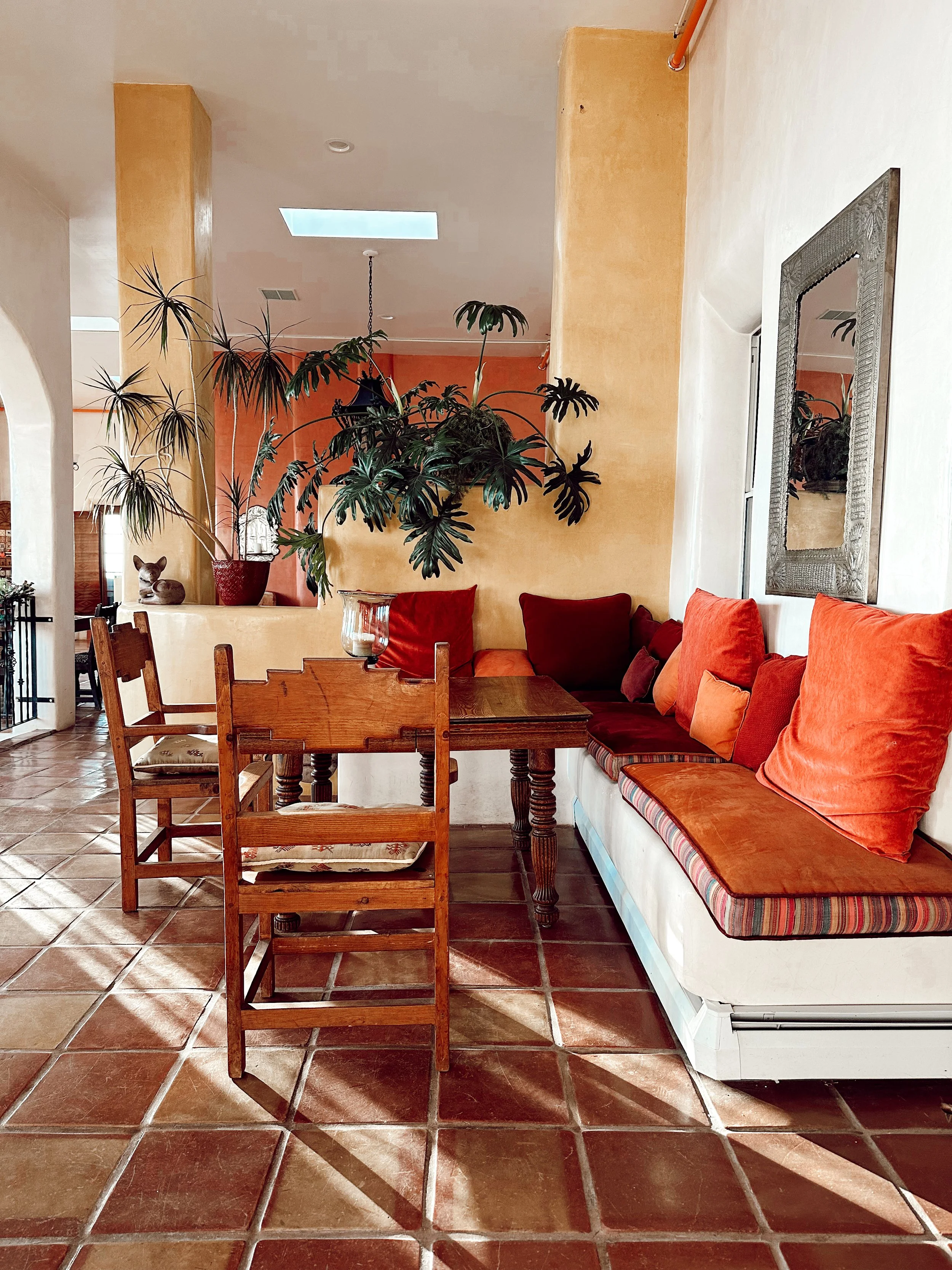 full access to the entire hacienda, and its warm &amp; welcoming spaces 