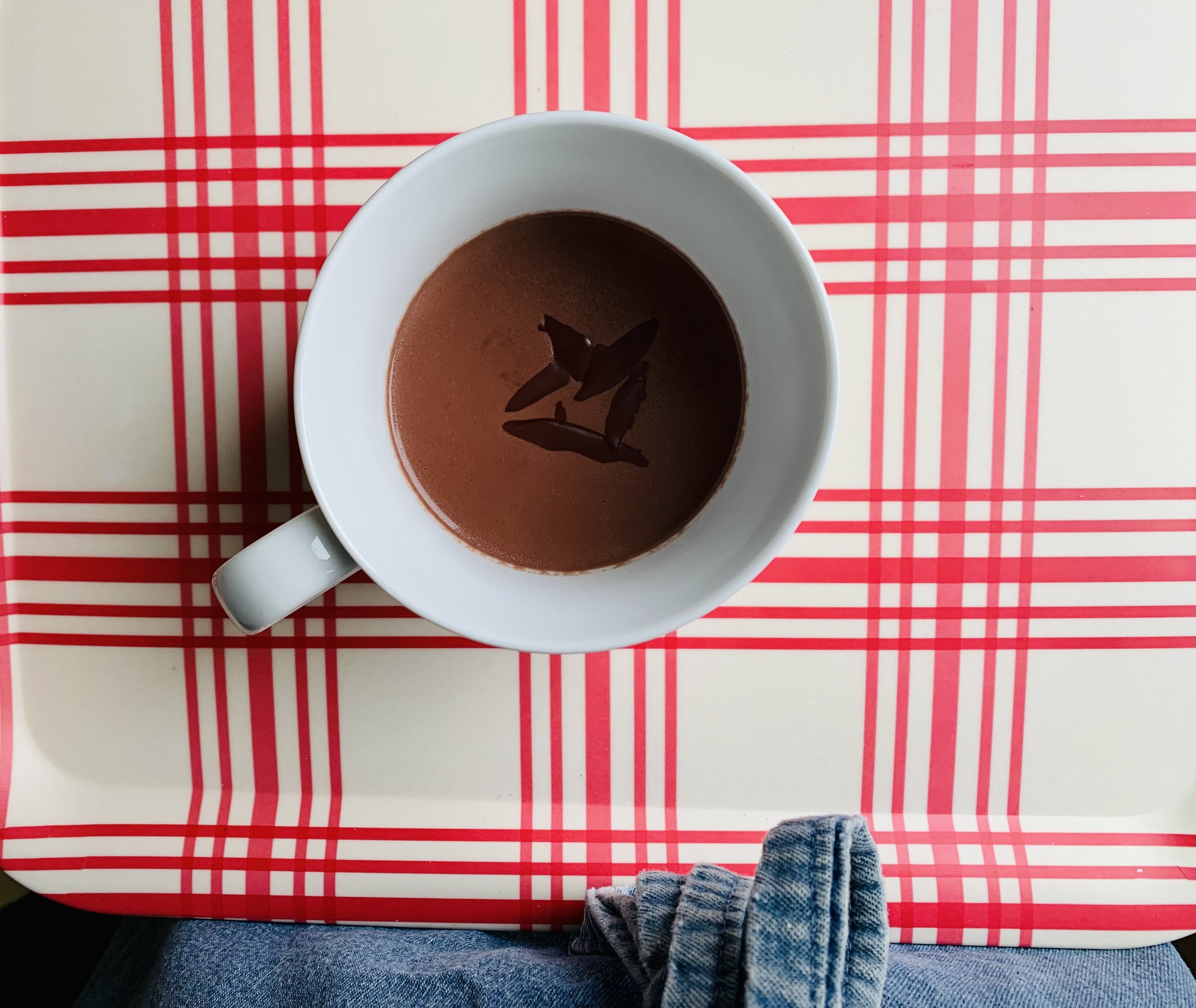 drinking chocolate