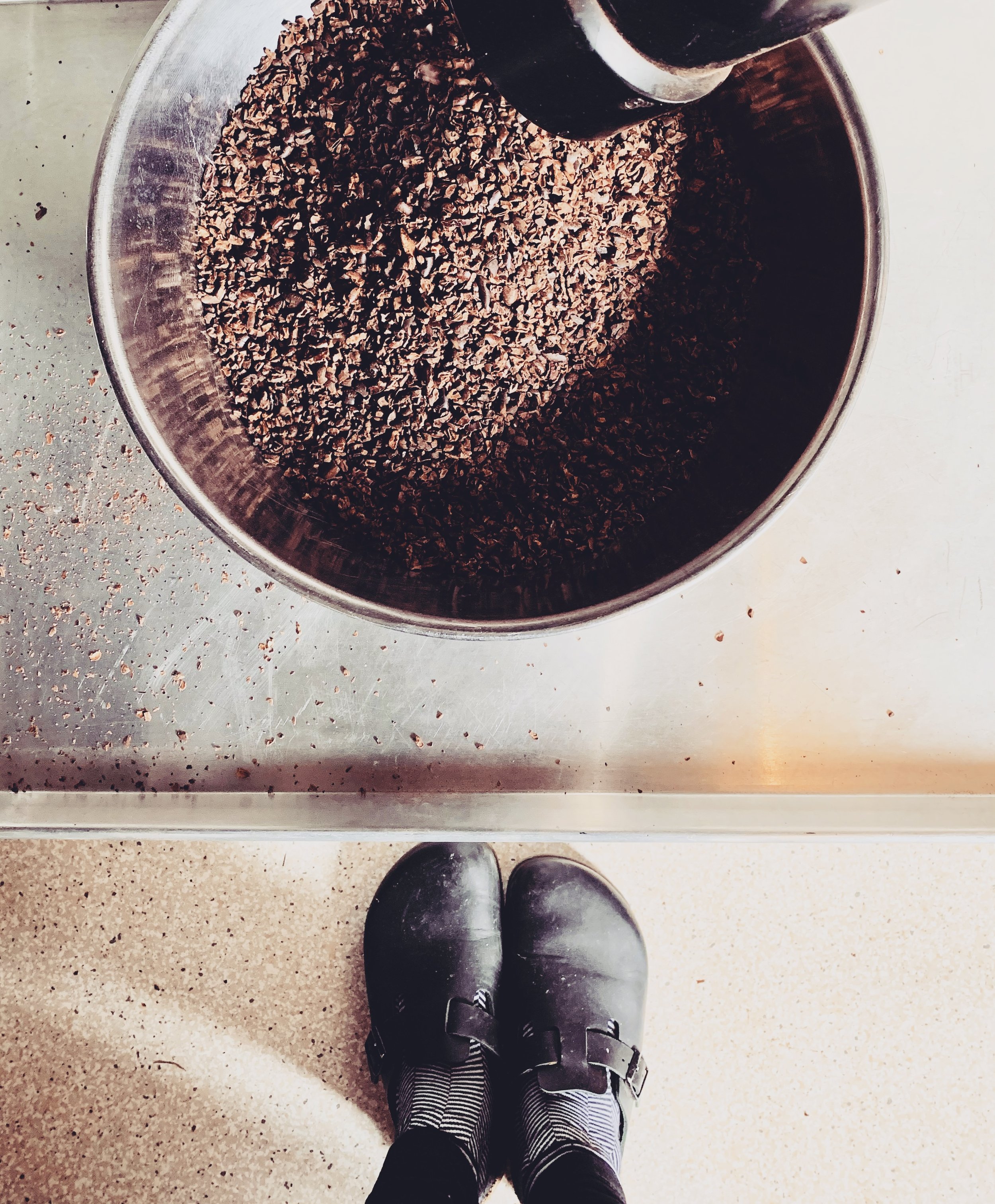 every step of bean to bar