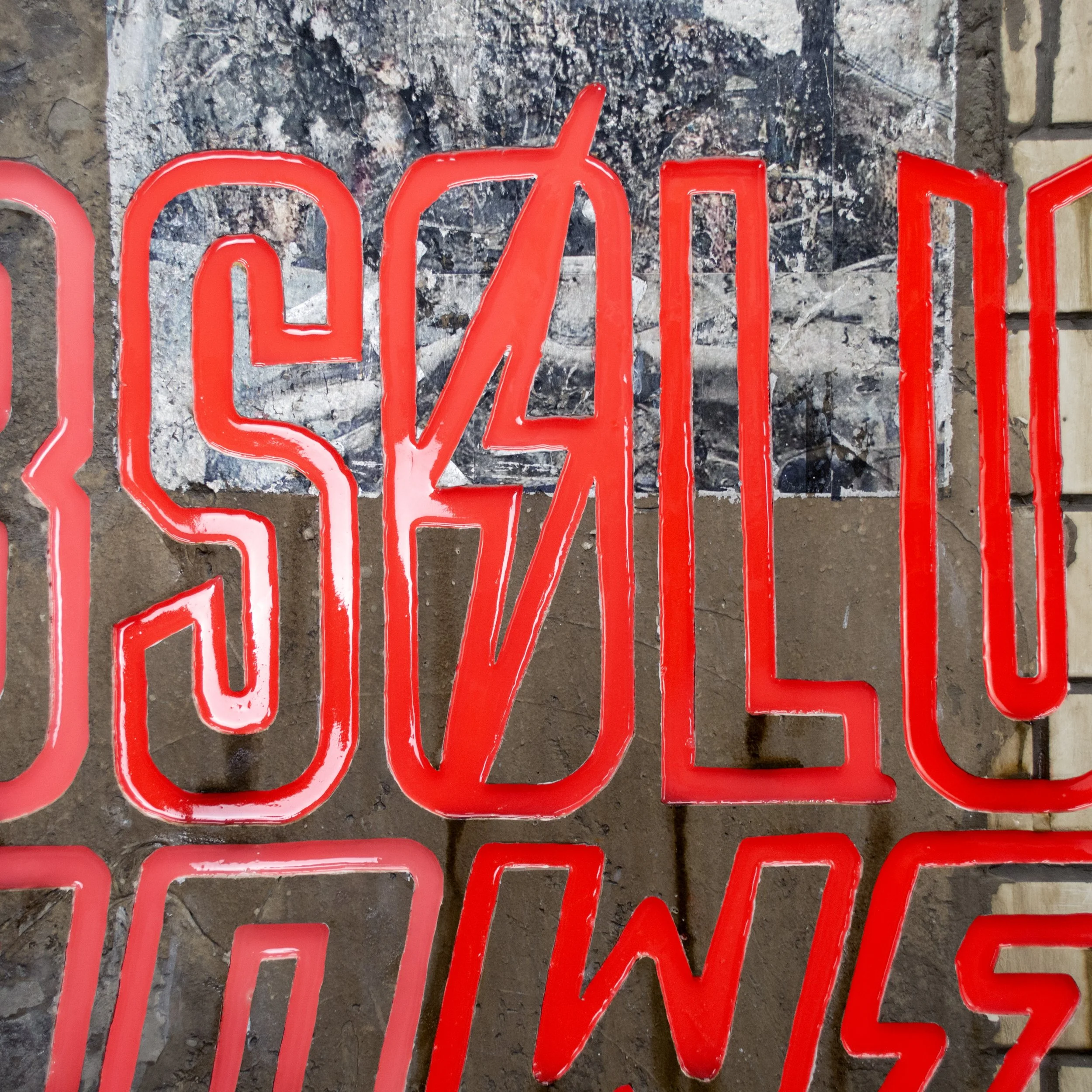 "Absolute Power"

Polyurethane resin, silver leaf, corrotech, latex paint, plaster, image transfer, and shellac on foam.

48"x48"

2025