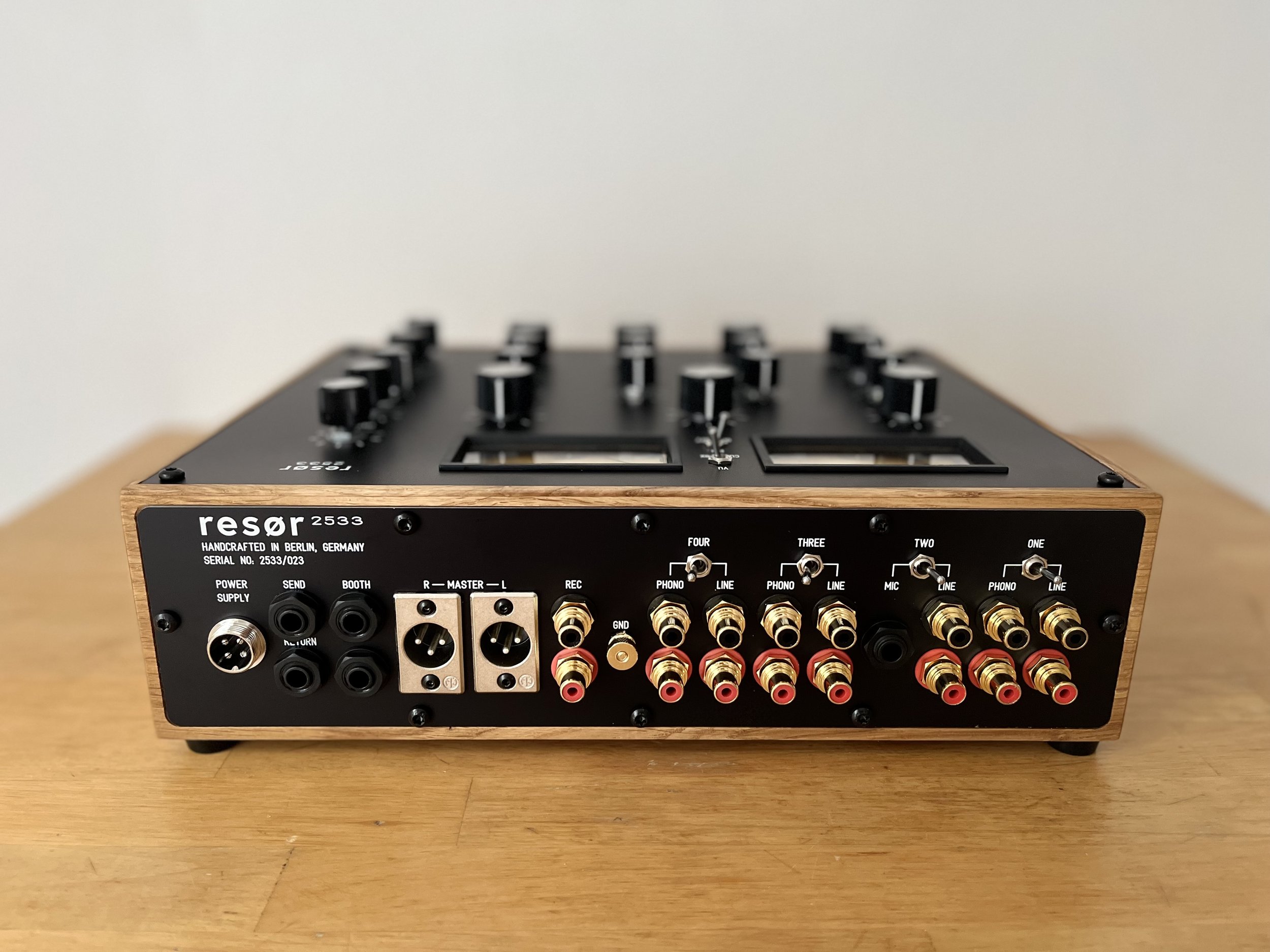 Resør Rotary DJ Mixer Model 2533 Resør Electronics Discrete Rotary