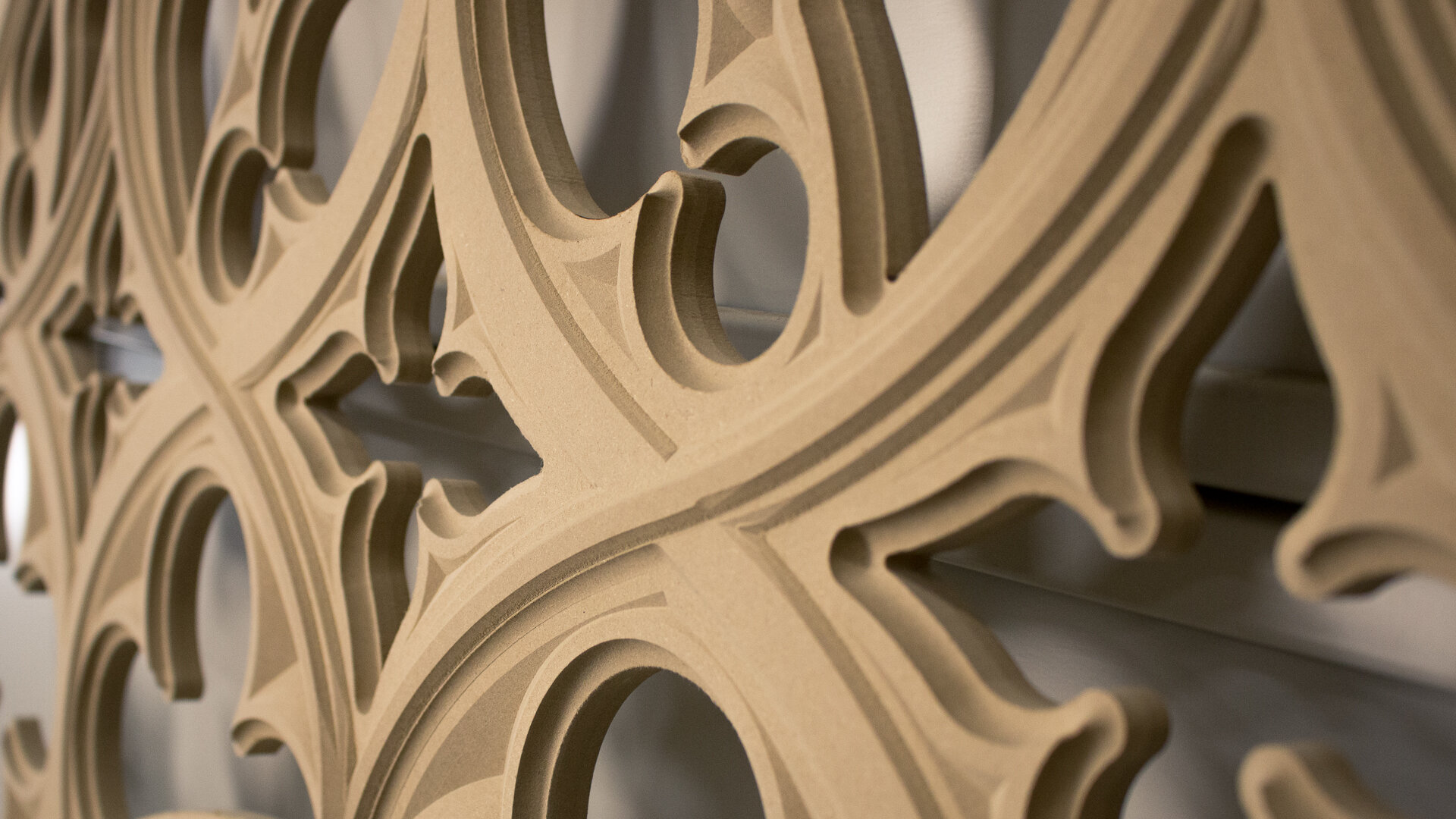 Carved Gothic Relief