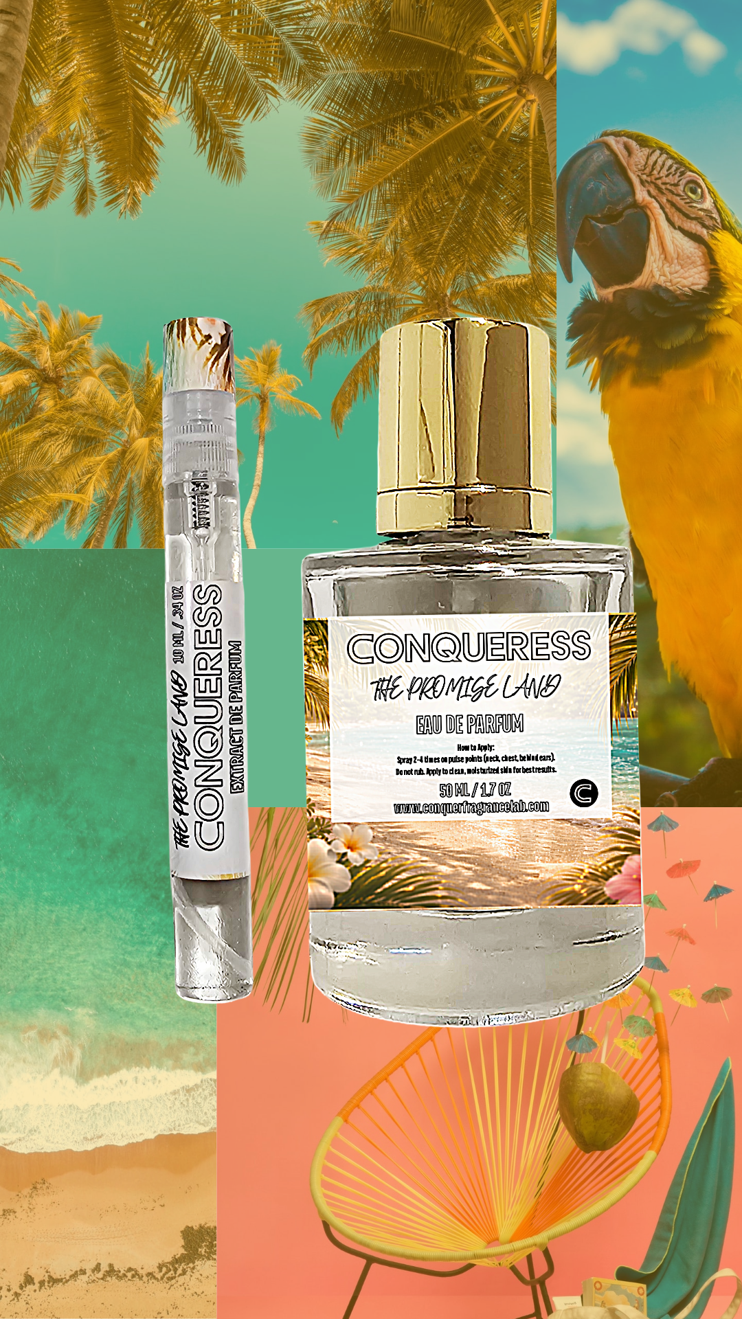 CONQUERESS THE PROMISE LAND | INSPIRED BY LEISURE IN PARADISE SIMONE ANDREOLI