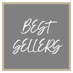 Text saying 'Best Sellers' on a gray background