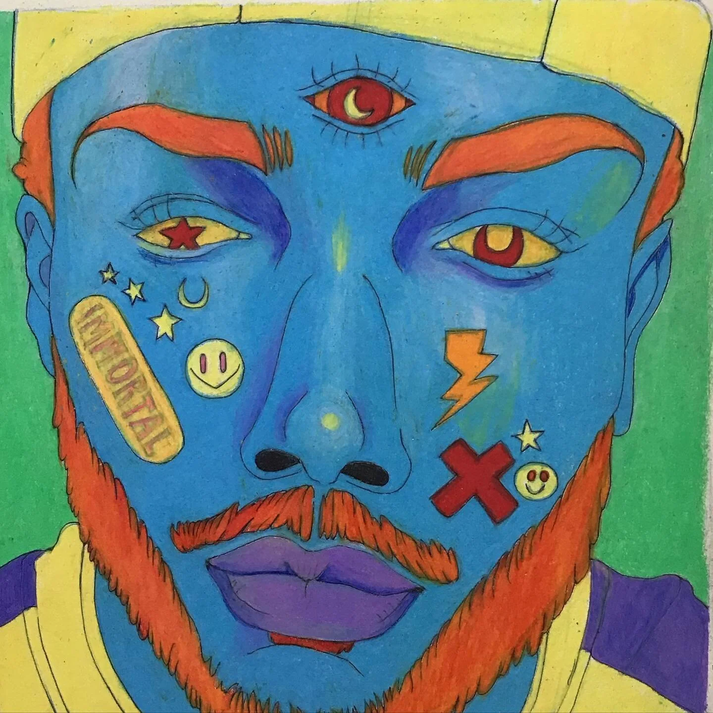 Colored in #prismacolorpencils
Leave a comment below, share your thoughts. Don&rsquo;t forget to #swipeleft 
.
.
.
.
.
.
#art #artistsoninstagram #colorpencil #illustration #colorpencilart #blackart #blackartists #blackartist
