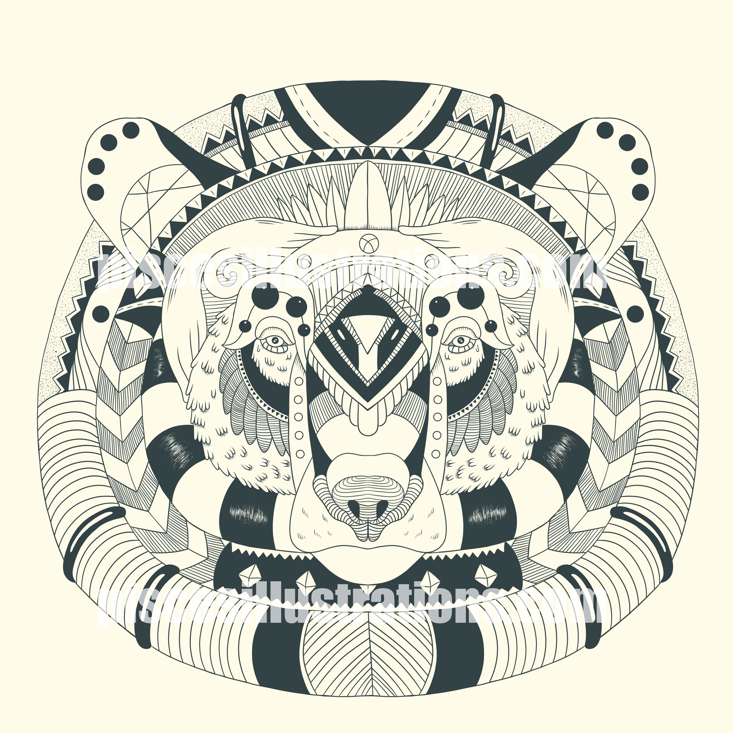 Grand Grizzly | Giclée Print