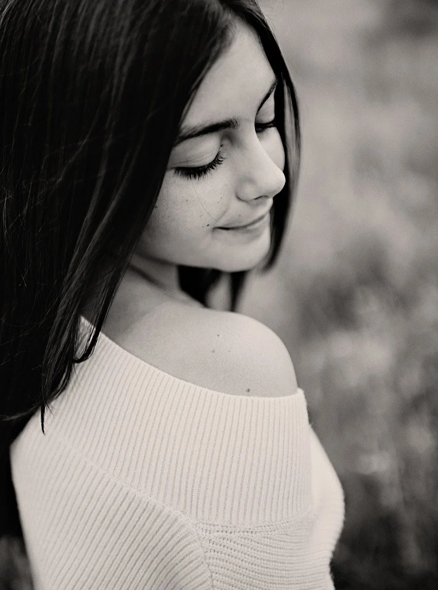 There&rsquo;s something powerful about black and white photography. This beauty's natural presence speaks louder than color ever could.