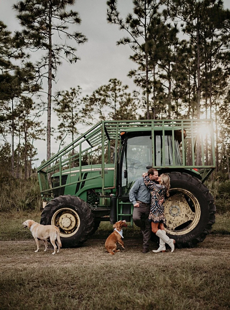 Golden Hour, Grit, and Love 🌾🚜❤️🐶🐕
This photo tells a story. Not just about where they are, but who they are: grounded, hardworking, and full of heart.