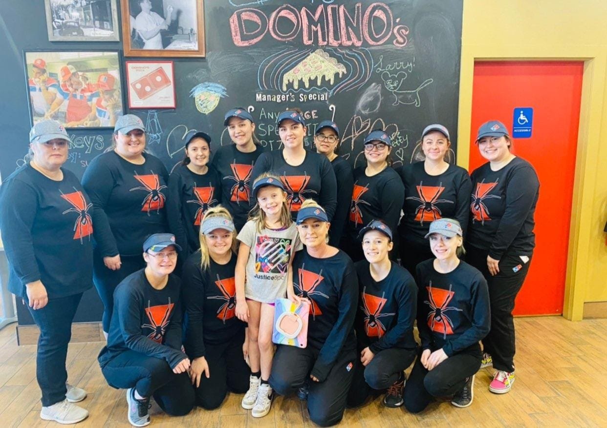 Domino's raises funds for NextStep during Women's Empowerment Day