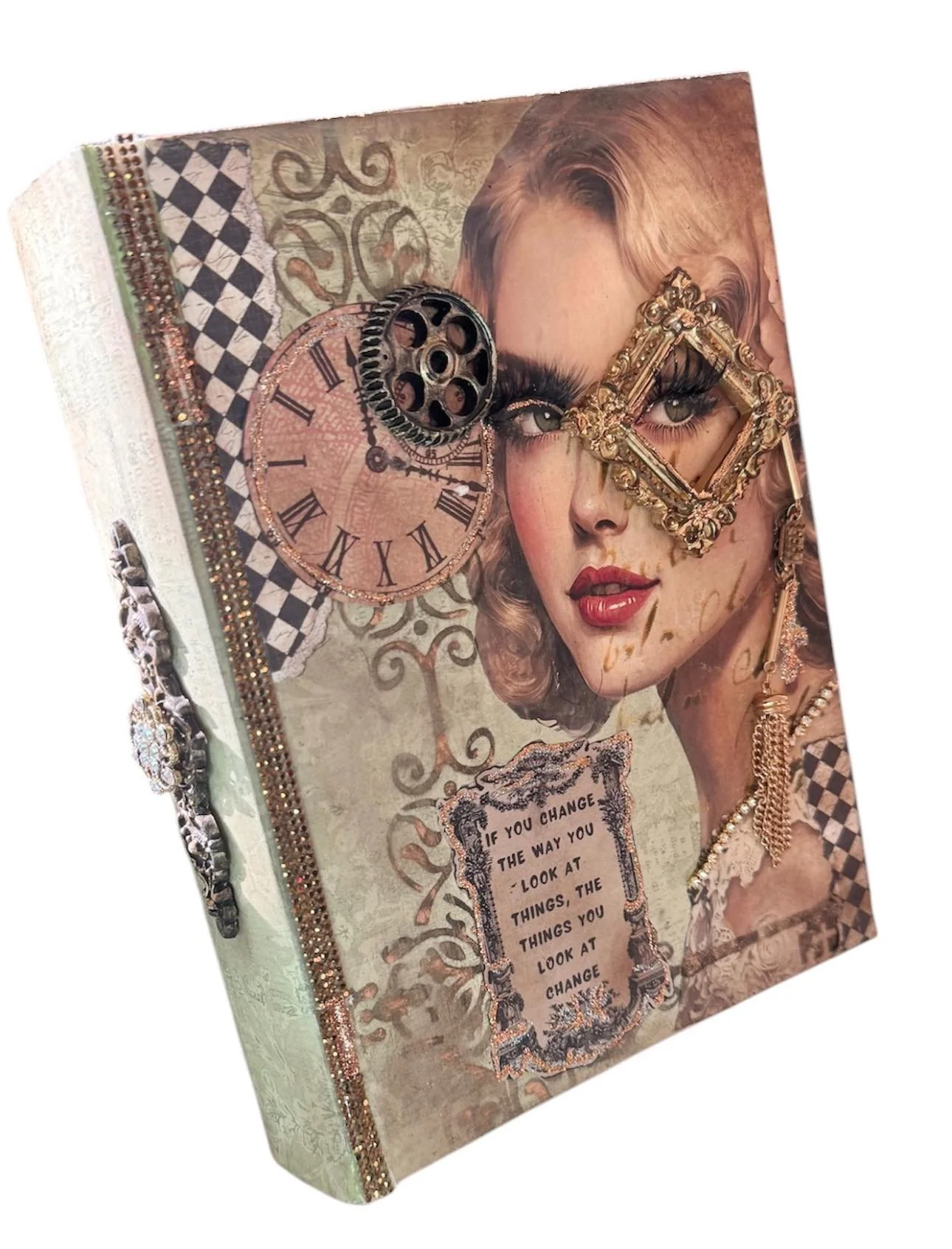 Transform a Plain Box into a Stunning Faux Antique Book