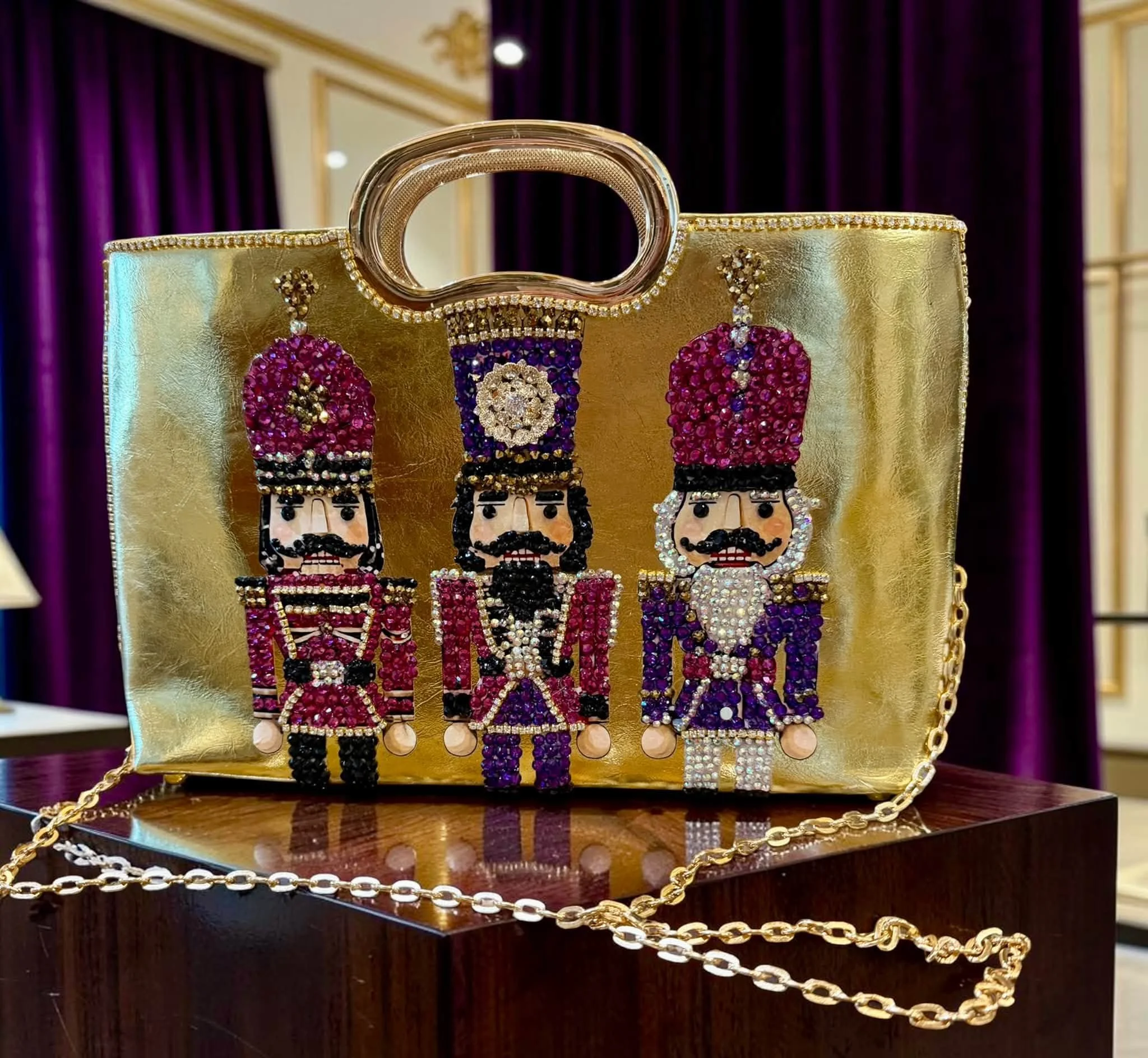 Nutcracker Purse Makeover