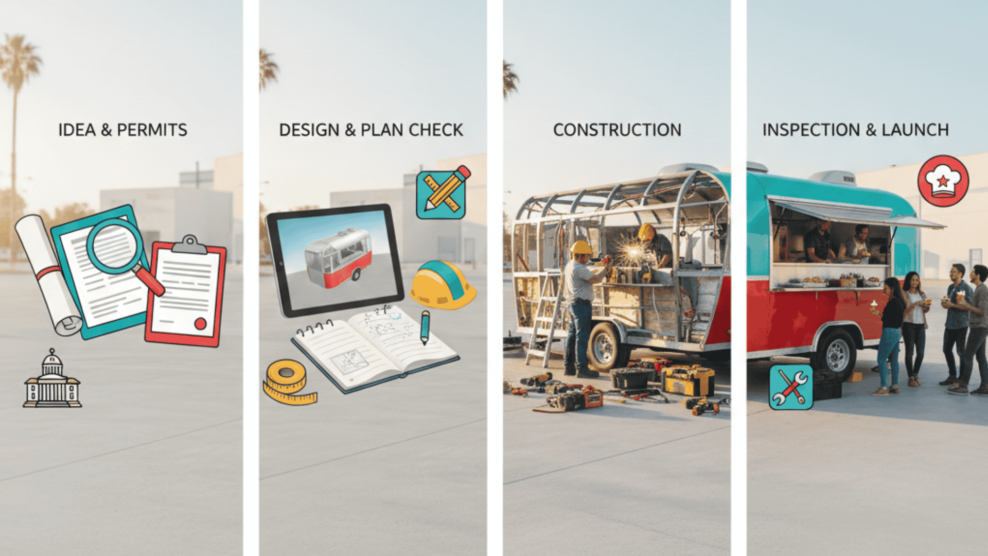 Food Trailer Build Timeline – How Long to Rent or Build