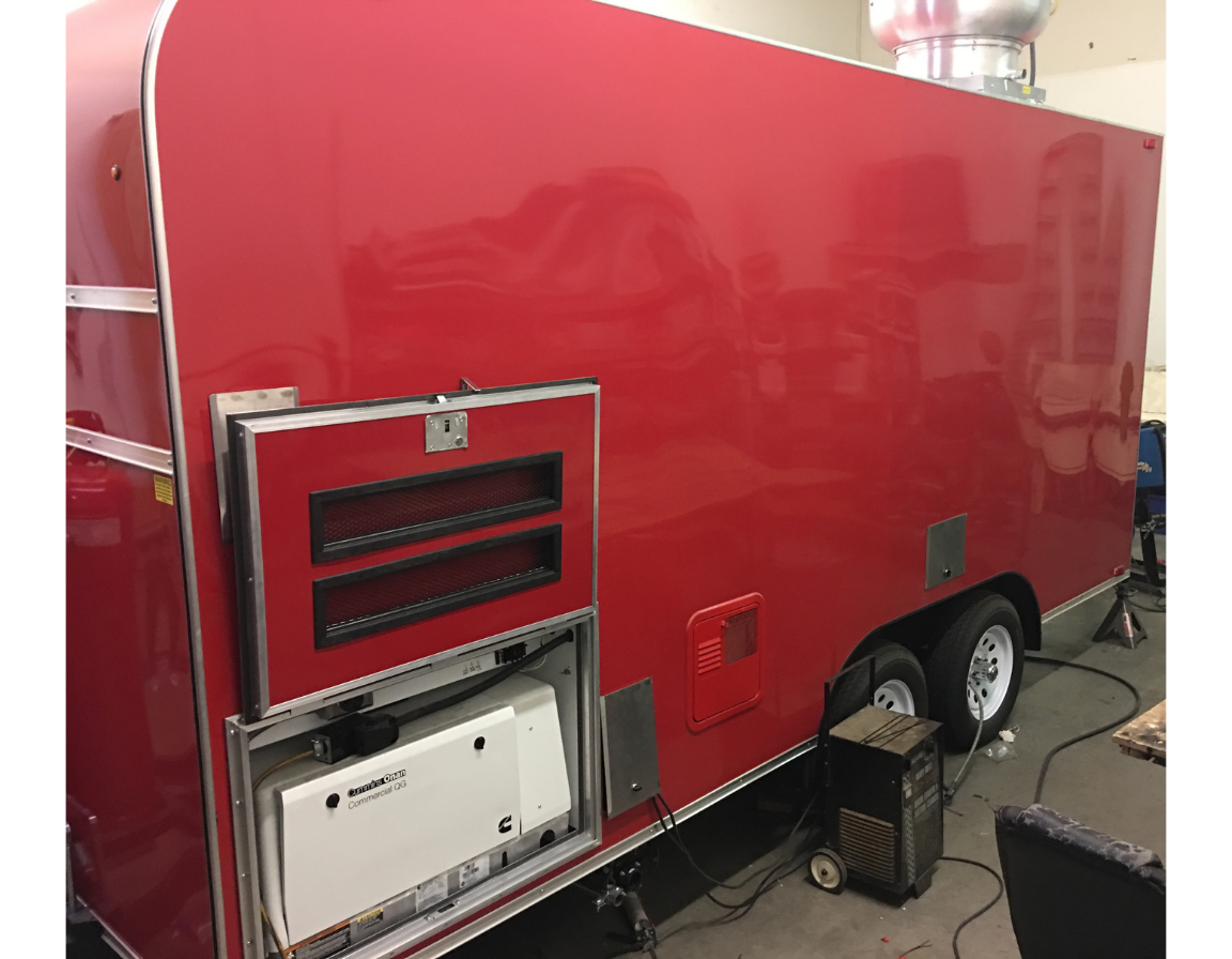 16’  Food Concession Trailer for Rent by Culinary Coachworks