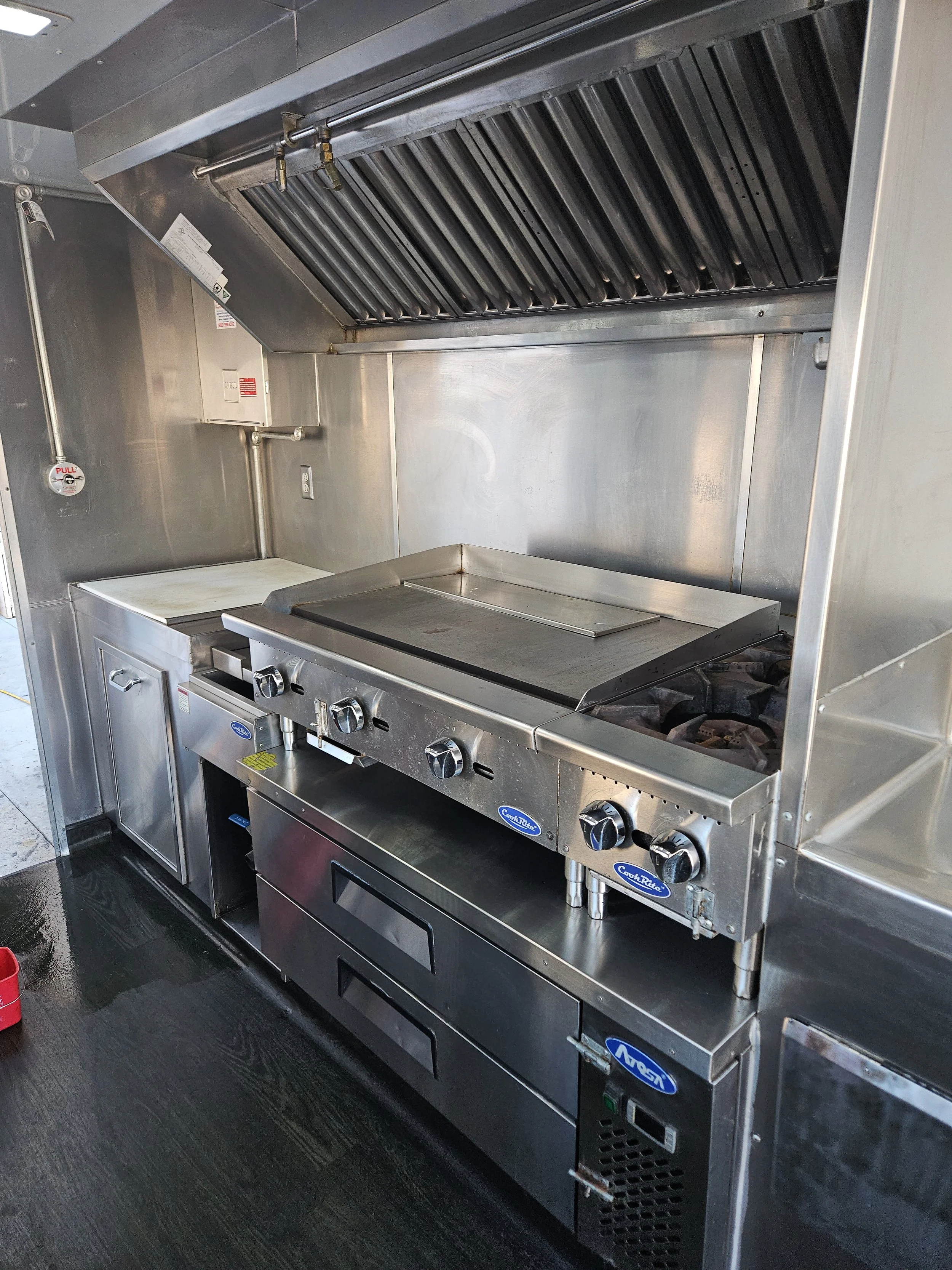 16’  Food Concession Trailer for Rent by Culinary Coachworks