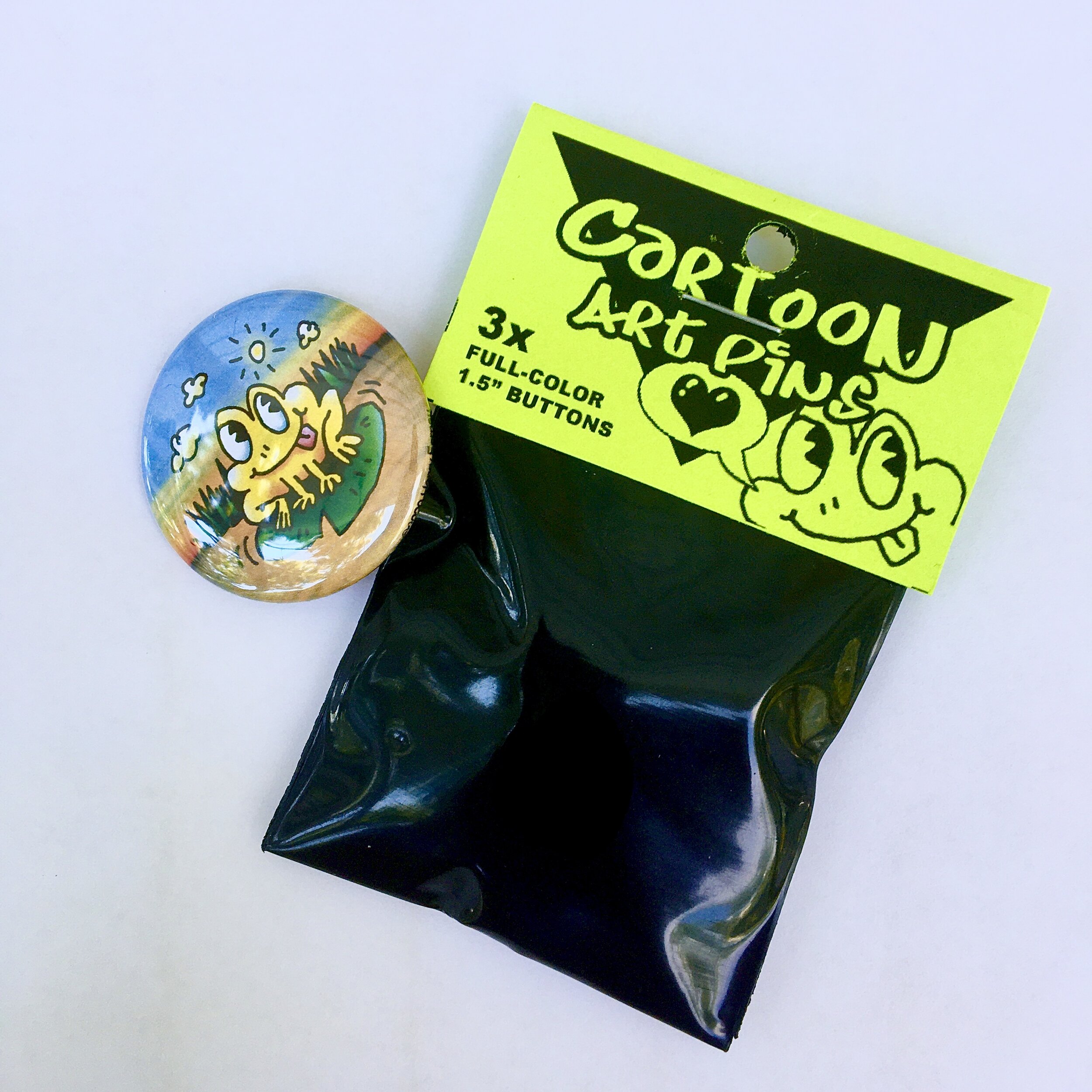Cartoon Art Pins