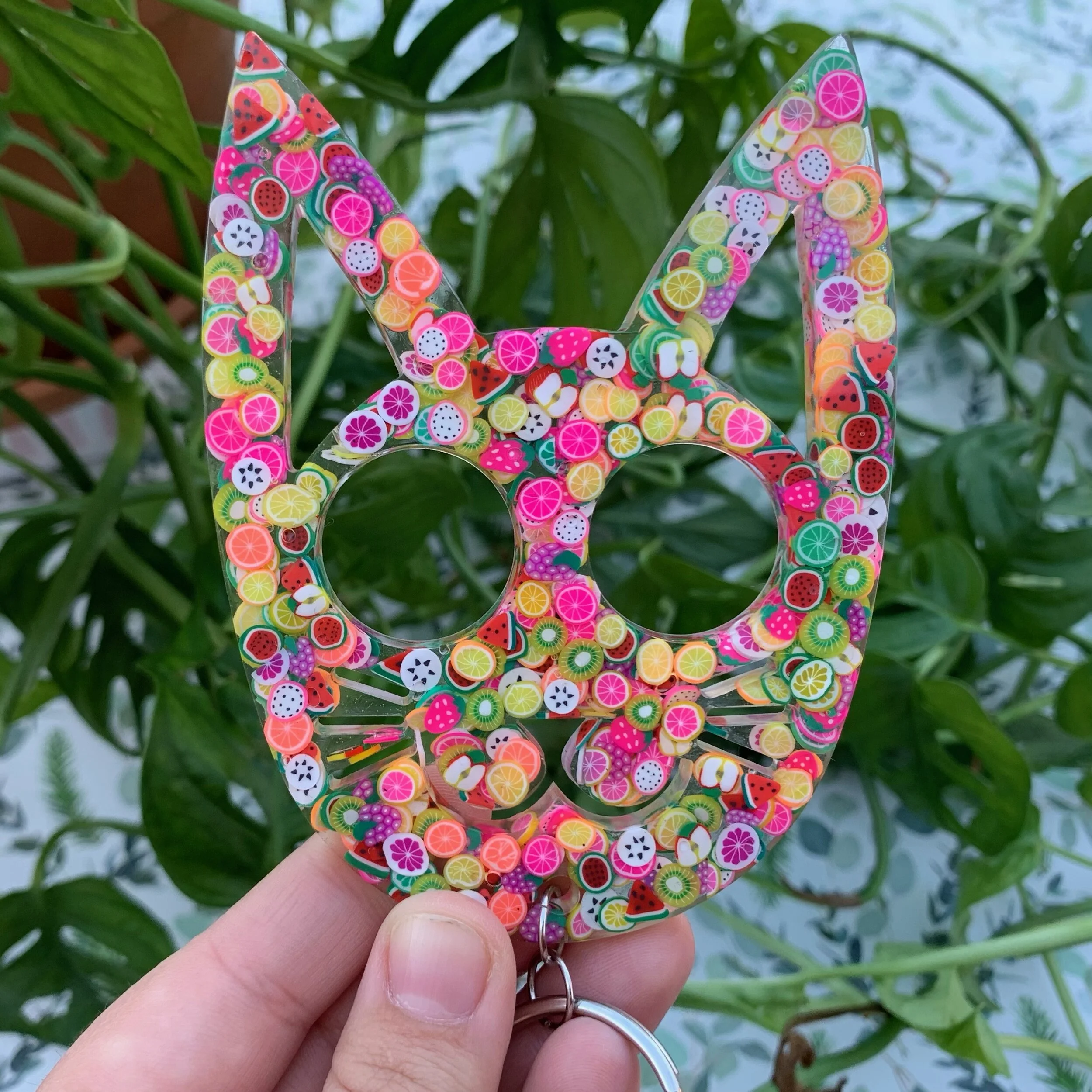 Resin Self Defense Keychain 2025