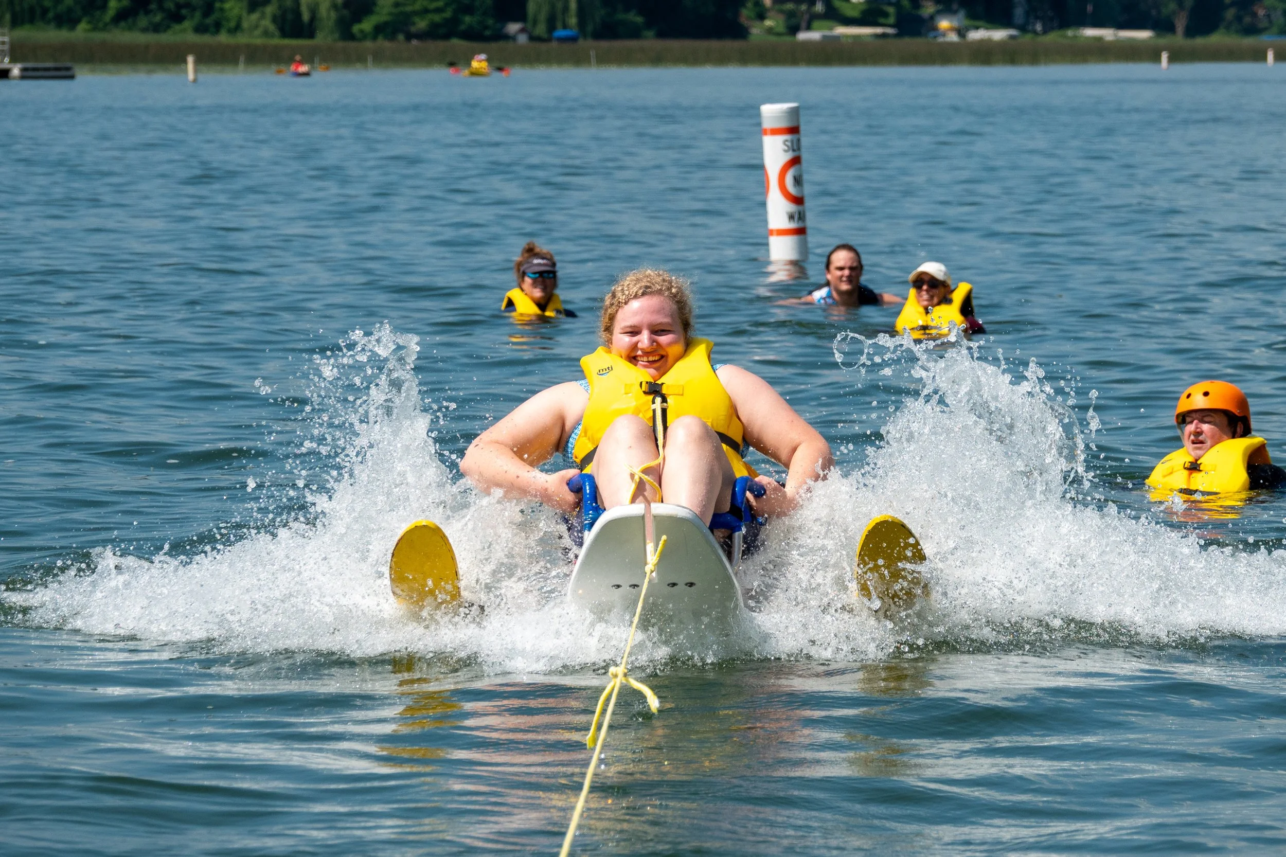 Adaptive Sit Water Ski in Wisconsin