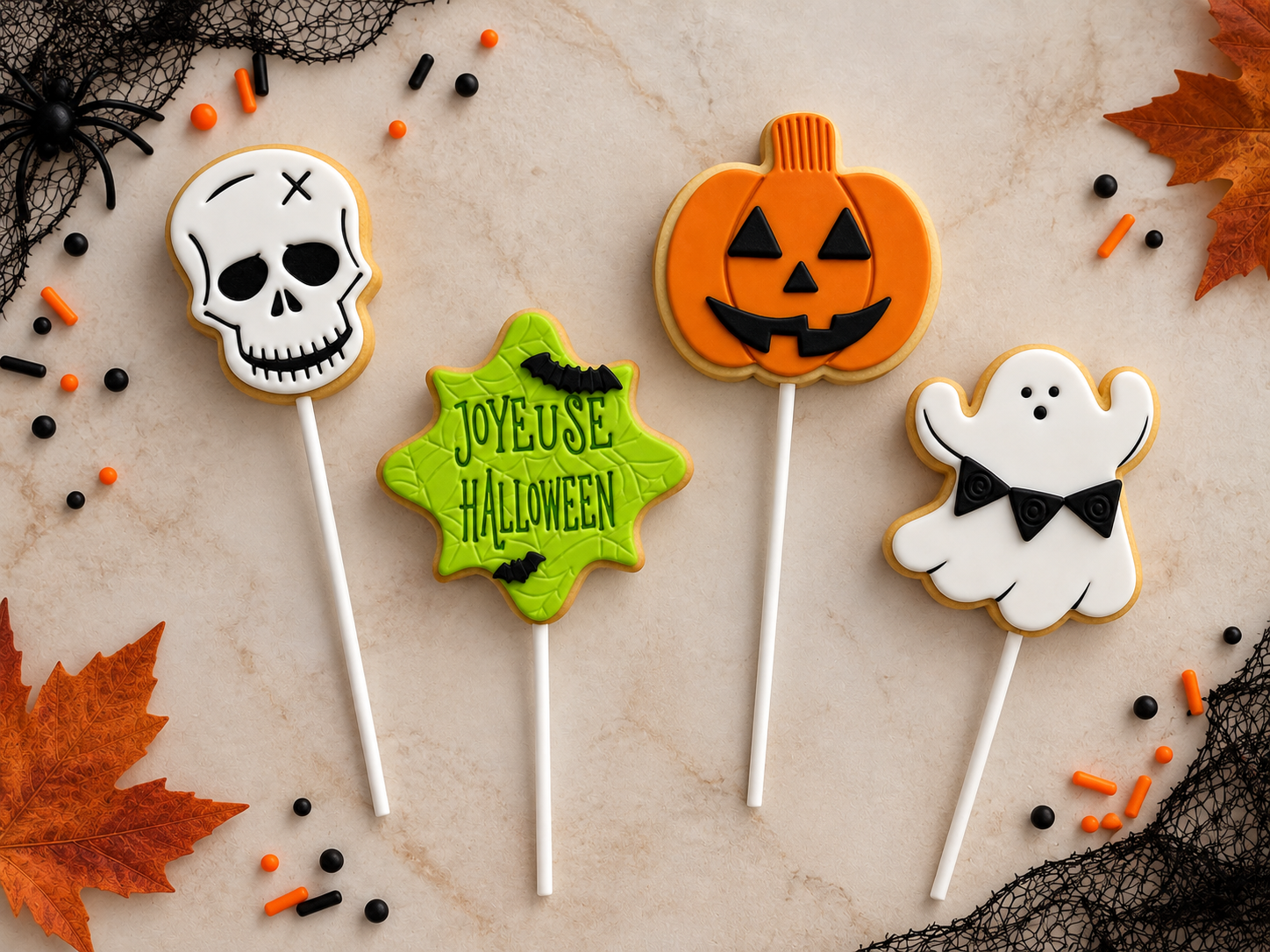 Biscuits de Halloween sur table claire.PNG
