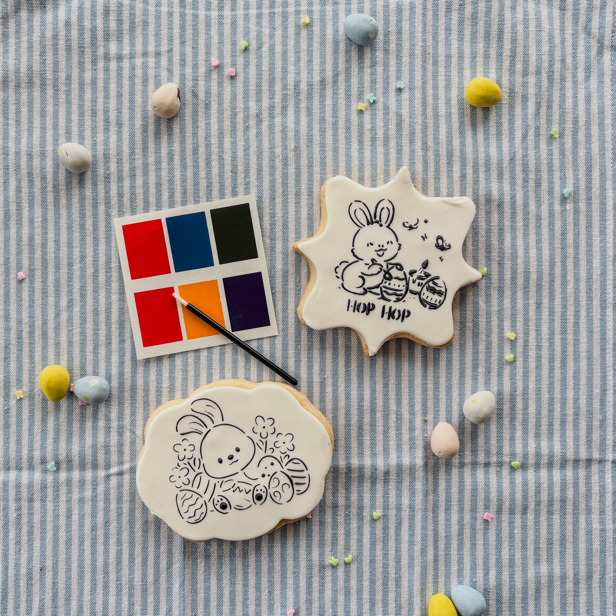 Biscuit à peinturer de Pâques