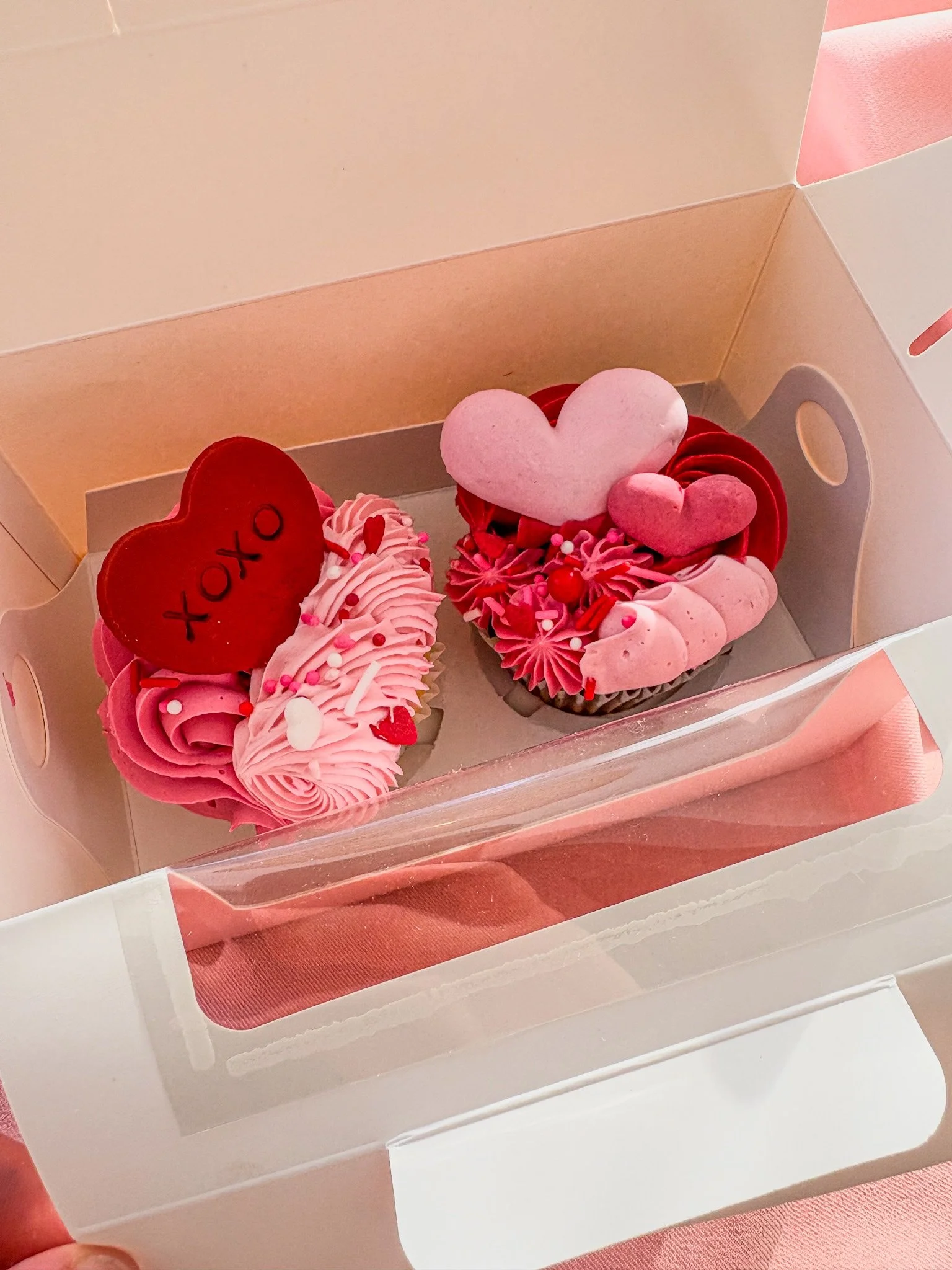 Paire de Cupcakes XOXO (2)