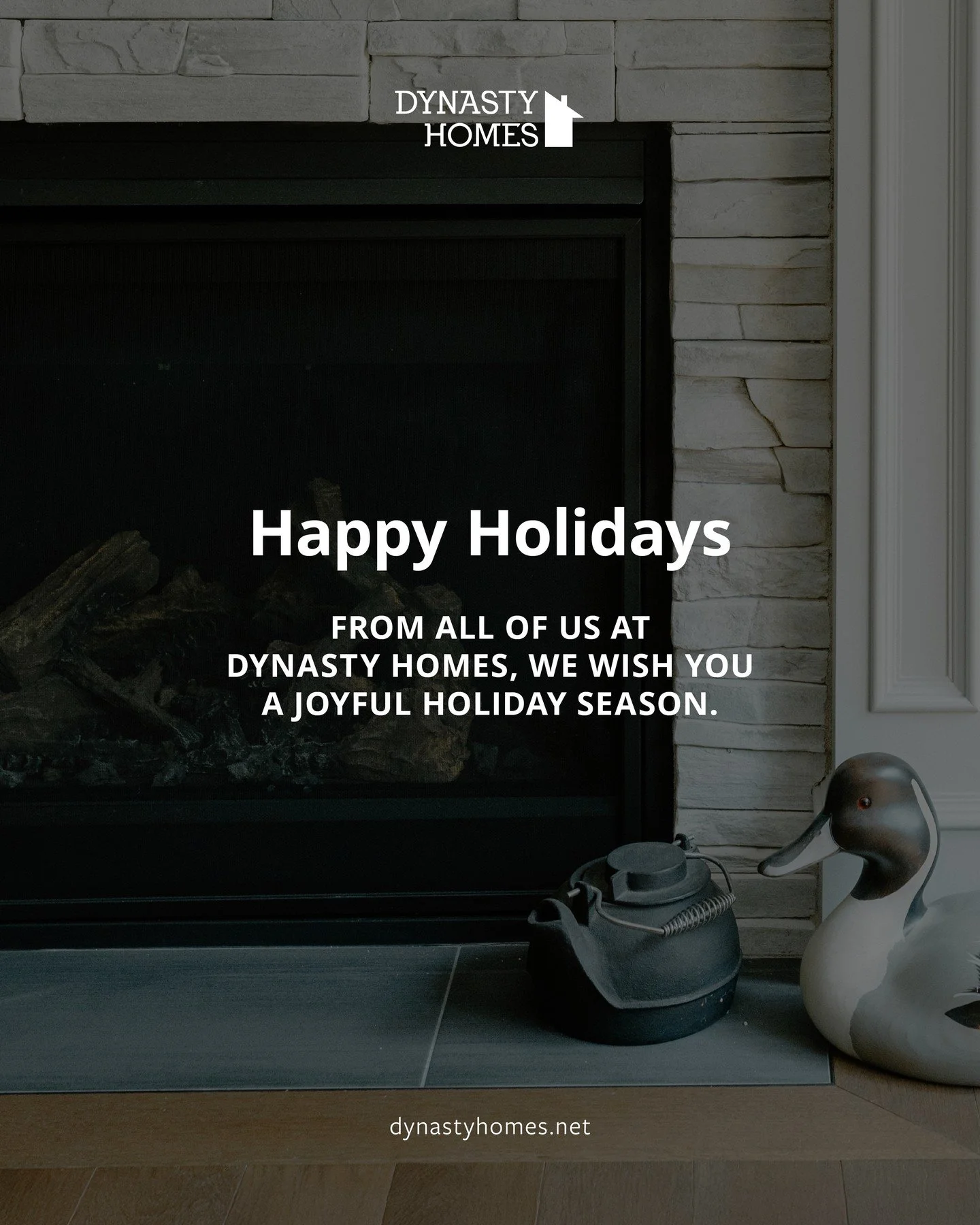 Happy Holidays from all of us at Dynasty Homes! ⁠
⁠
We wish you a joyful holiday season. 🎁⁠
⁠
#happyholidays #dynastyhomes #customhomeswinnipeg #winnipeghomebuilder #customhomes