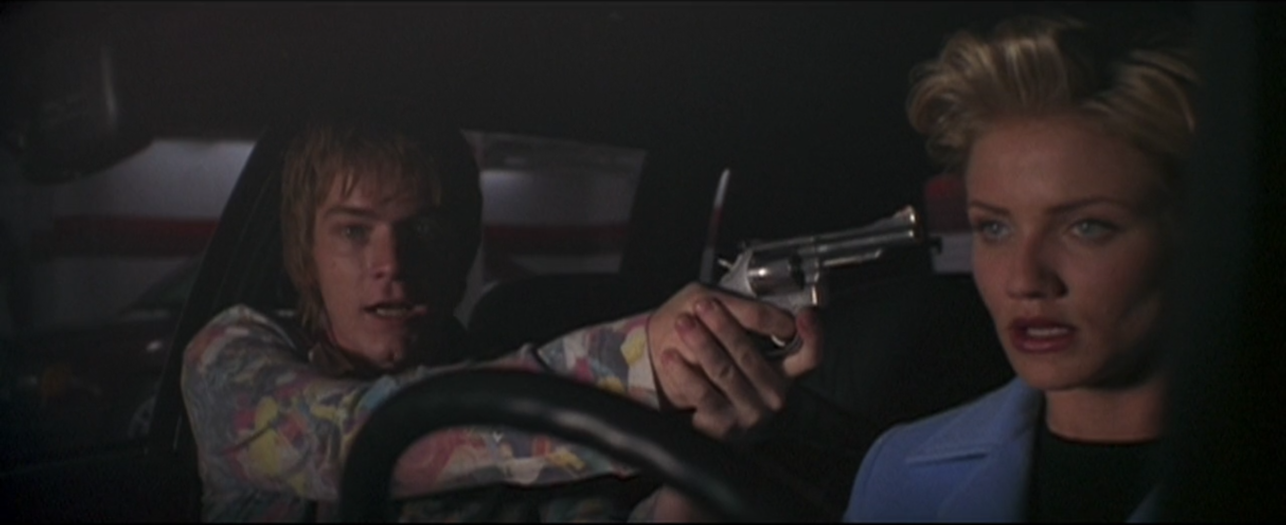 Laid-off janitor Ewan McGregor kidnaps unpleasant heiress Cameron Diaz in Boyle’s barely-conceived follw-up to TRAINSPOTTING.