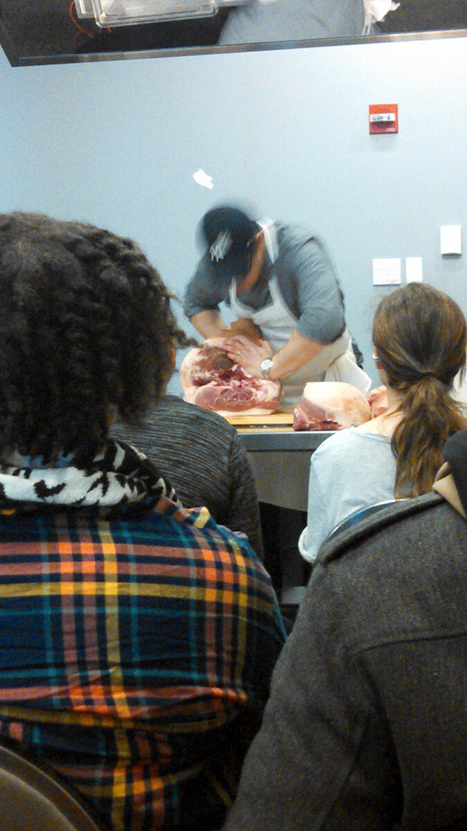 Salting ham