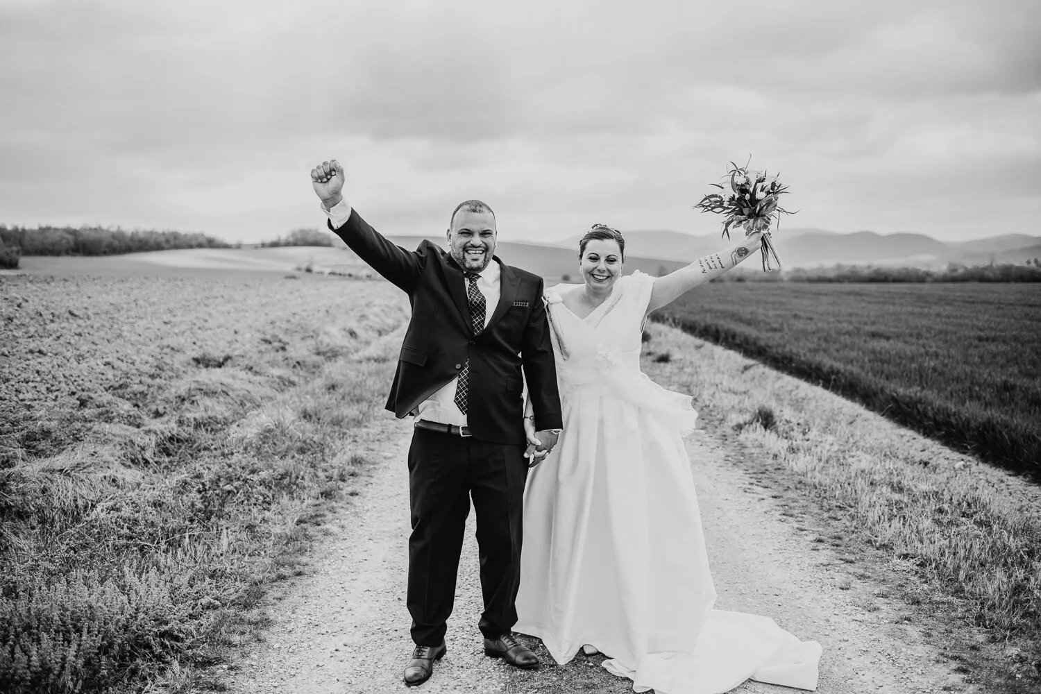 Boda en Ayuntamiento de Vitoria-Gasteiz y Parador de Argómaniz