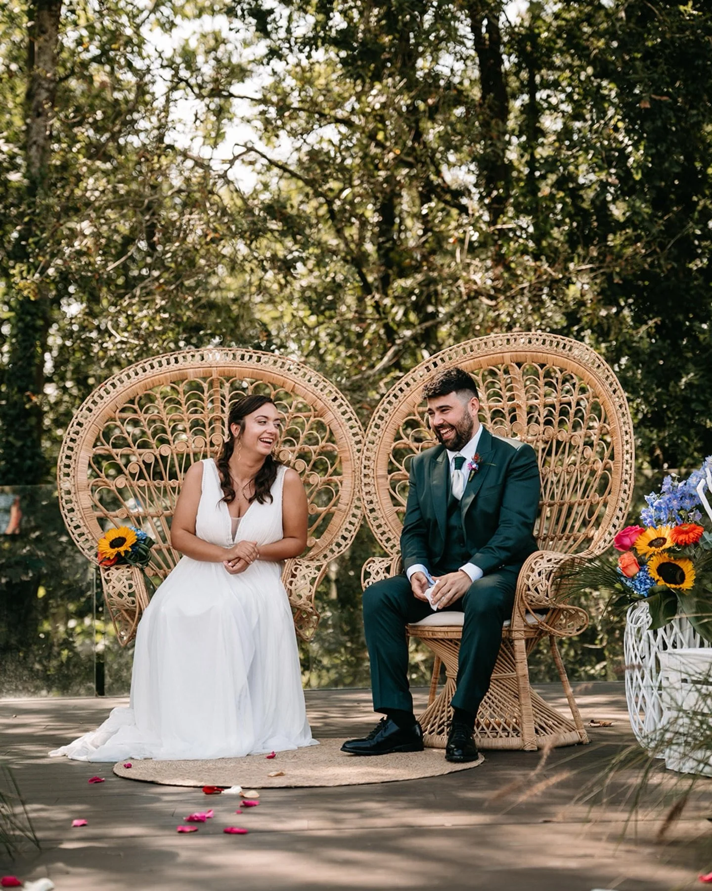 No pod&iacute;an faltar en mi feed estas dos maravillosas personas y su boda. Fue un d&iacute;a inolvidable, con una ceremonia llena de momentos m&aacute;gicos, muchas risas y l&aacute;grimas, esas emociones que tanto me gusta captar entre los invita