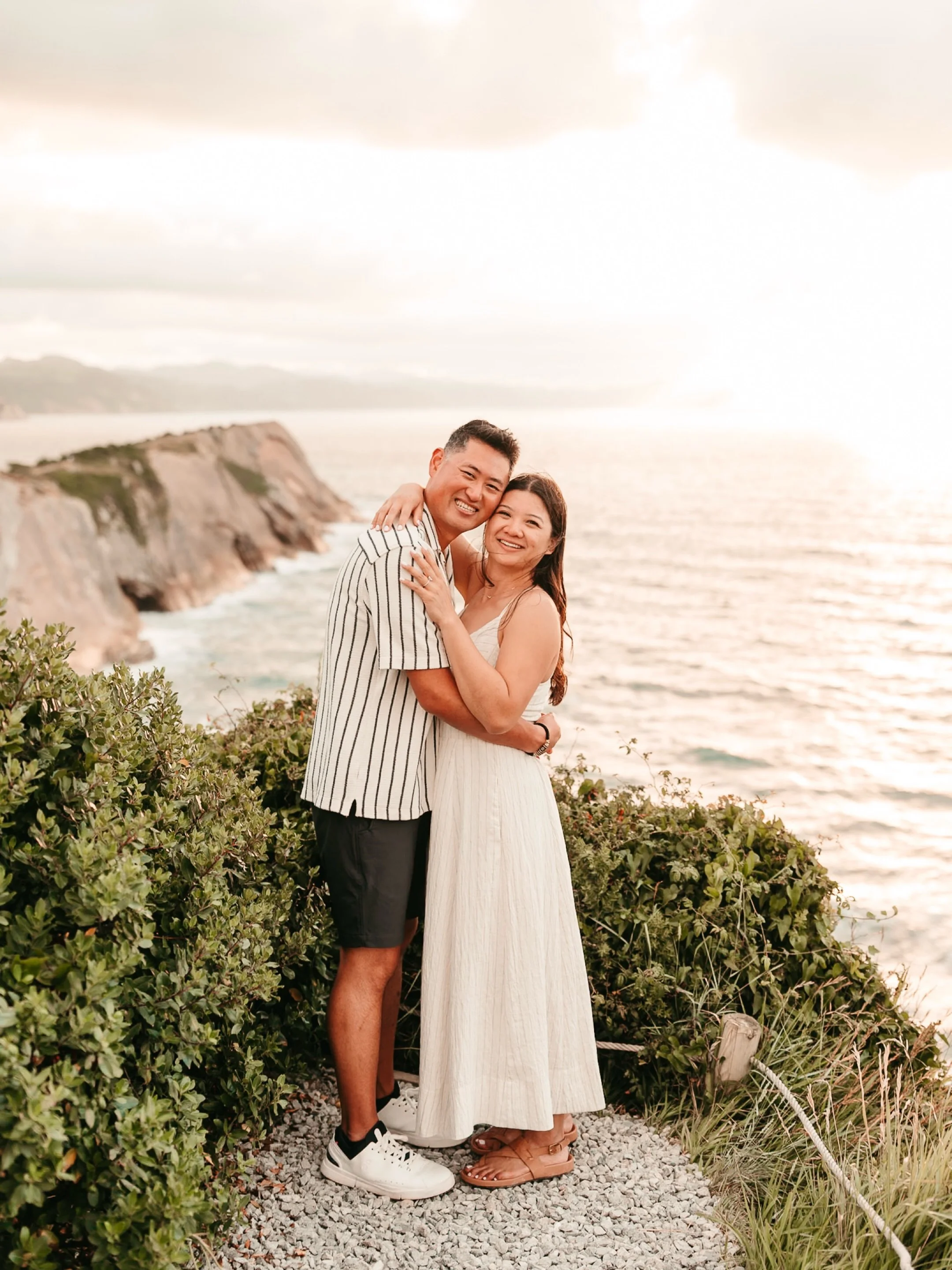 Amanda and Kevin traveled from California to spend a few days vacationing in northern Spain. They had the brilliant idea of ​​having some photos taken along the Basque coast and reached out to me to make it happen. I was thrilled to receive that emai
