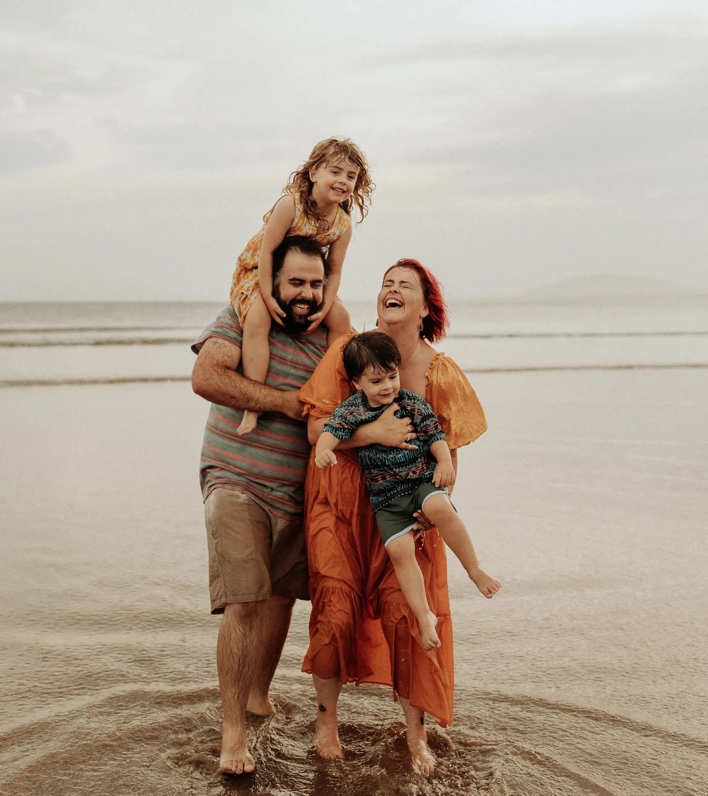 HAPPY Mothers DAY to you all
From my family to yours.

Last time I went to get some family photos done, you can say, it got wild. Before I could even blink my strong willed daughter went in the water, and of course her loving brother followed. We wen
