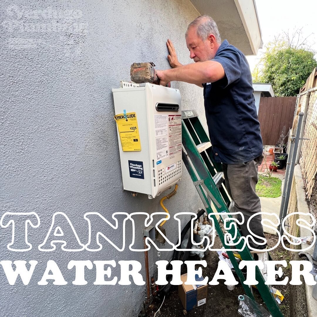 Endless hot water? Okay✔️
Personally, we love how much less space tankless water heaters require, giving your home a neater look.