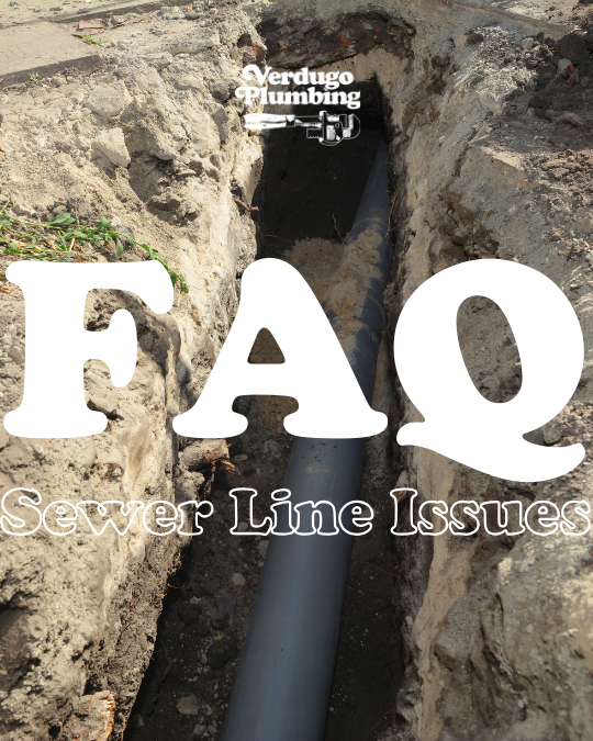 Sewer Line Issues – FAQ
