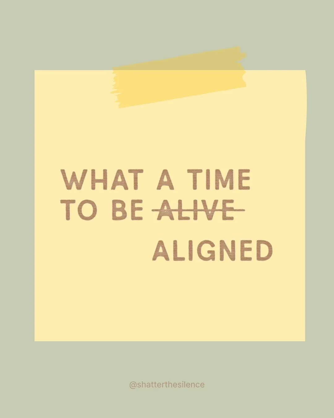 Surviving is one thing, but thriving comes from alignment. 

 #MentalHealthAwareness #MentalHealthMatters #youmatter #goodthoughts