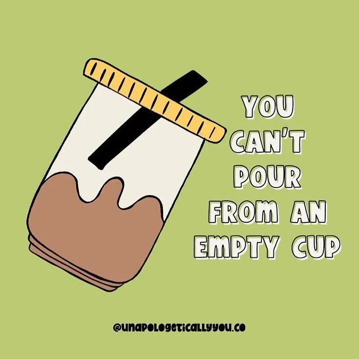 We have to remember to take care of ourselves so we can continue taking care of those we love. Even during stressful times, remember to take a breath and take time to do things for yourself. 

Picture credits to: @unapologeticallyyou.co 

#mentalheal