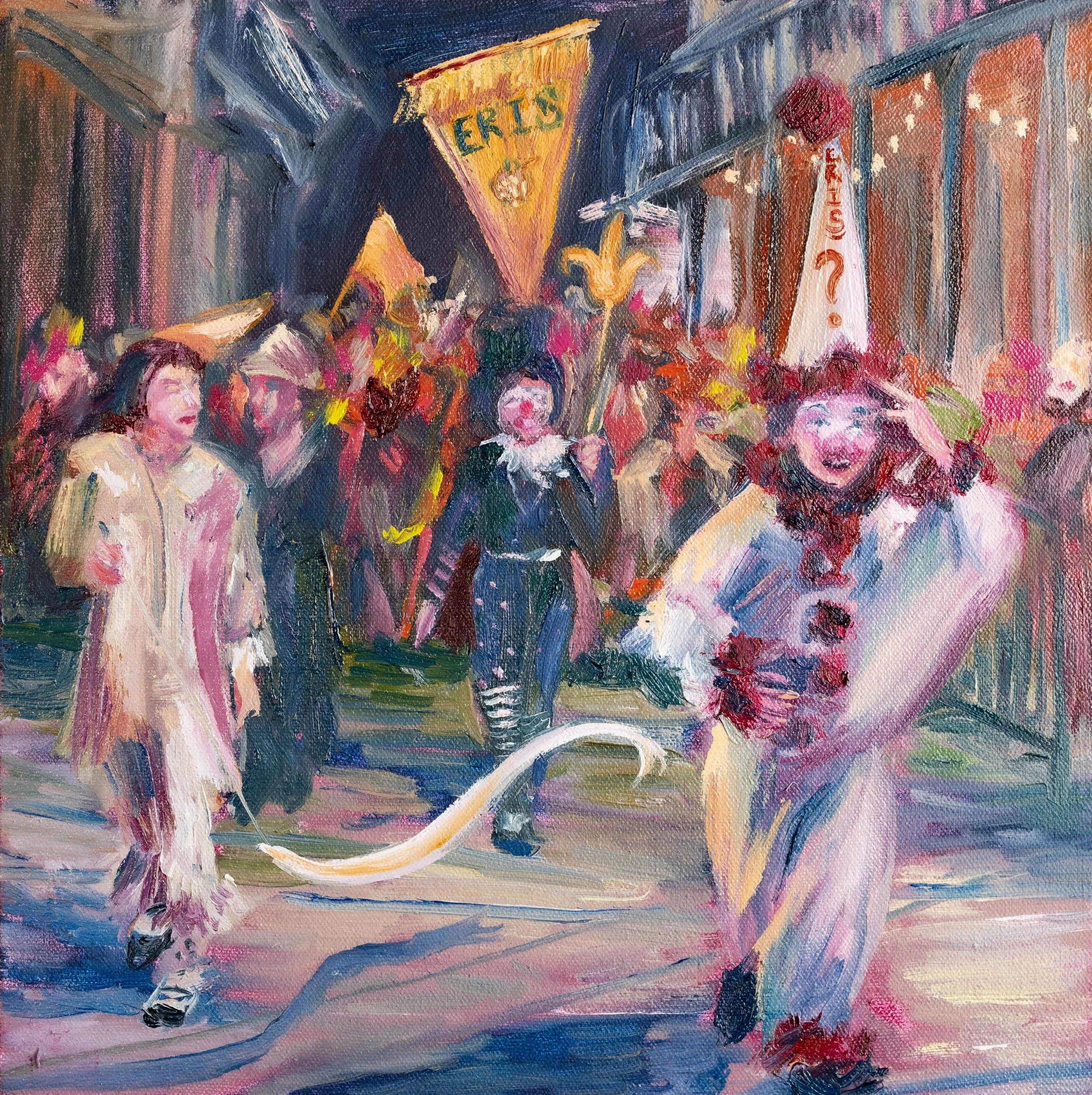 Eris? 2026, Oil on Canvas, 11'' x 11''