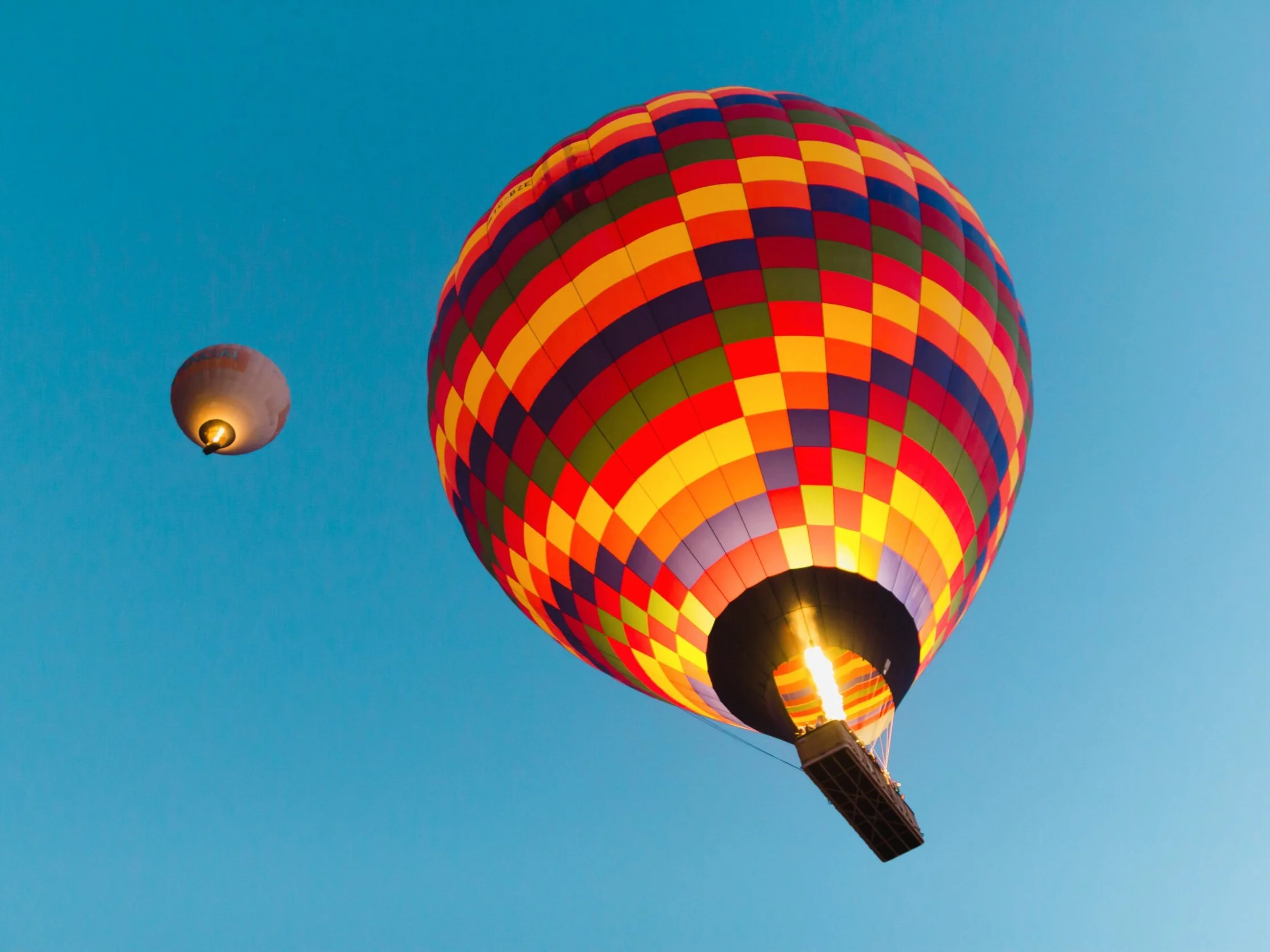 hot balloon wind meter