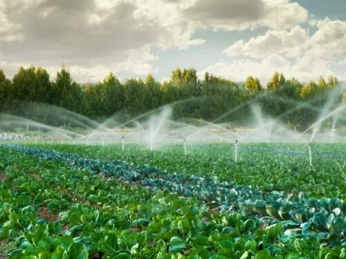 irrigation wind meter